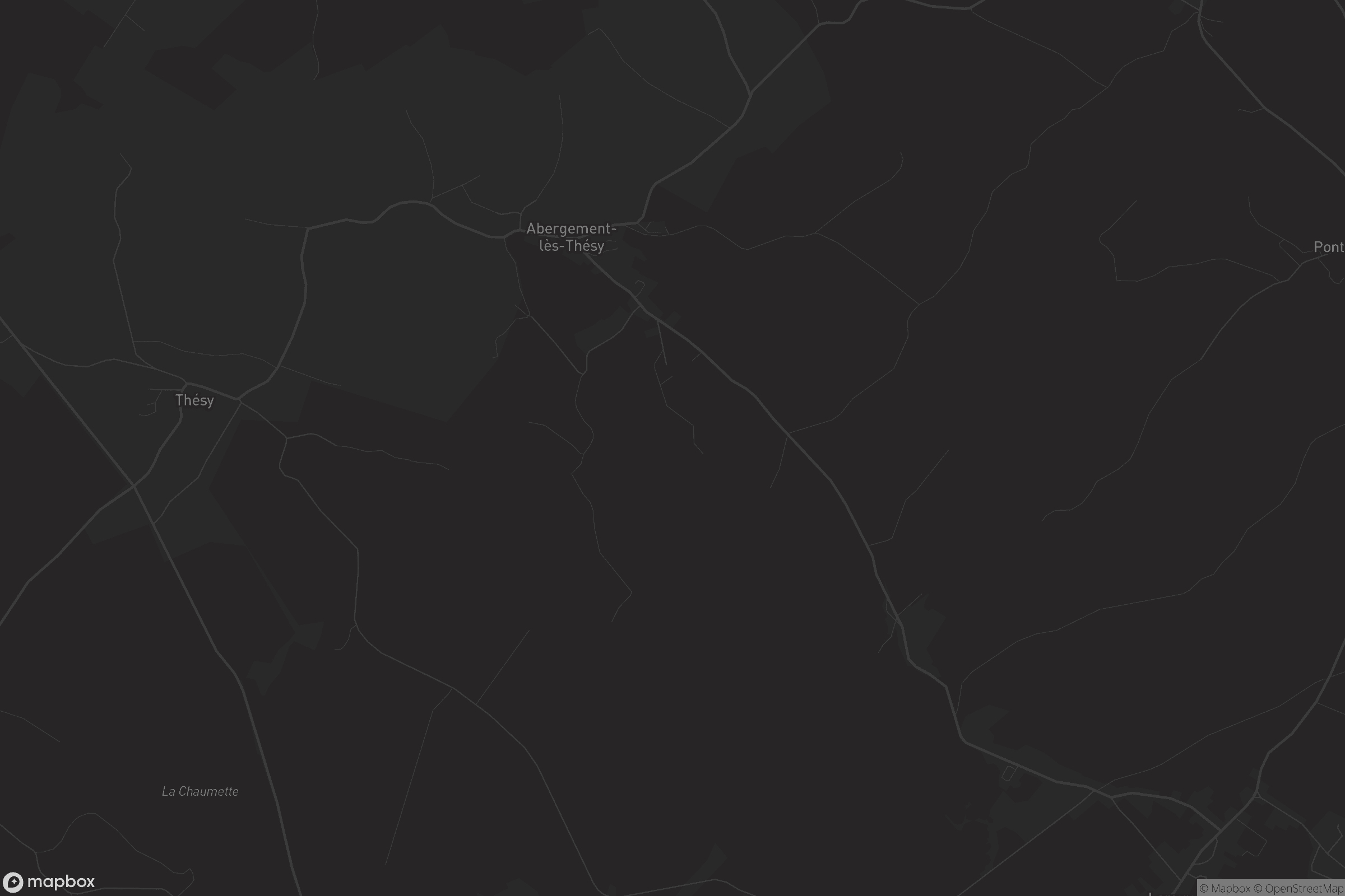 Carte de Abergement-lès-Thésy