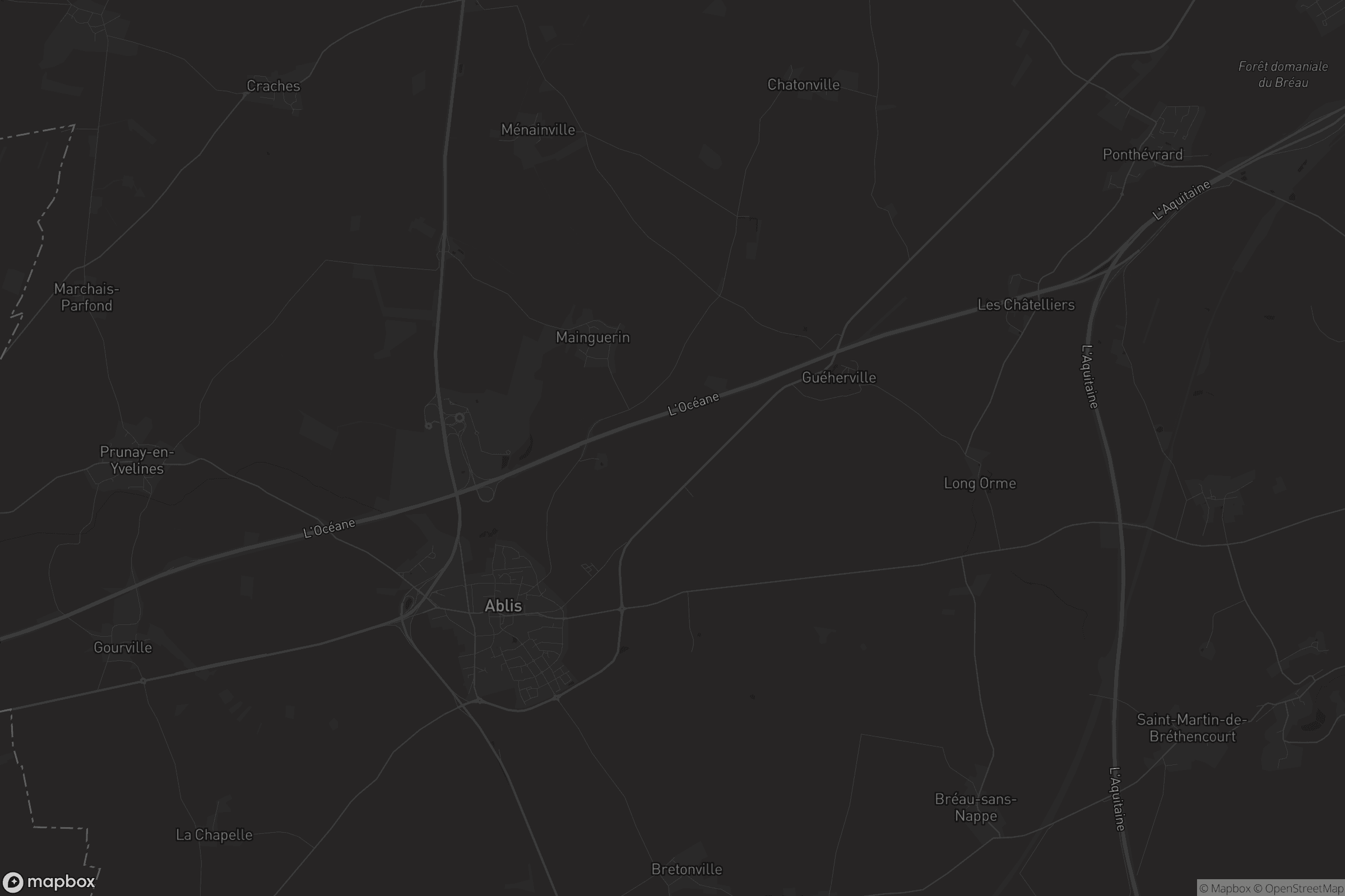 Carte de Ablis