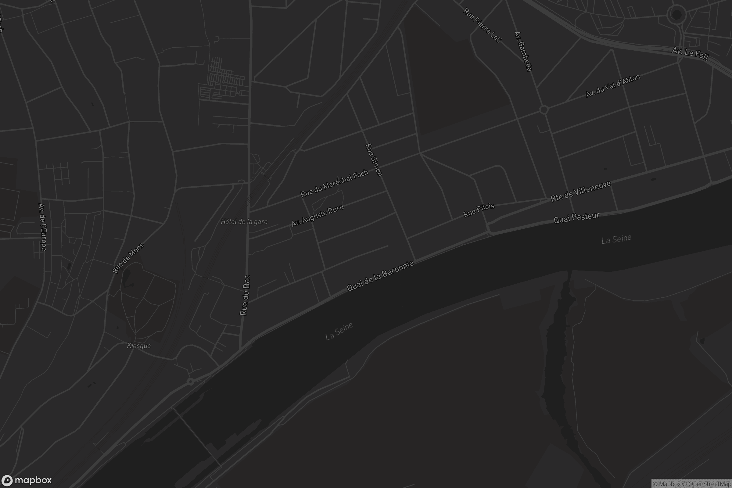 Carte de Ablon-sur-Seine