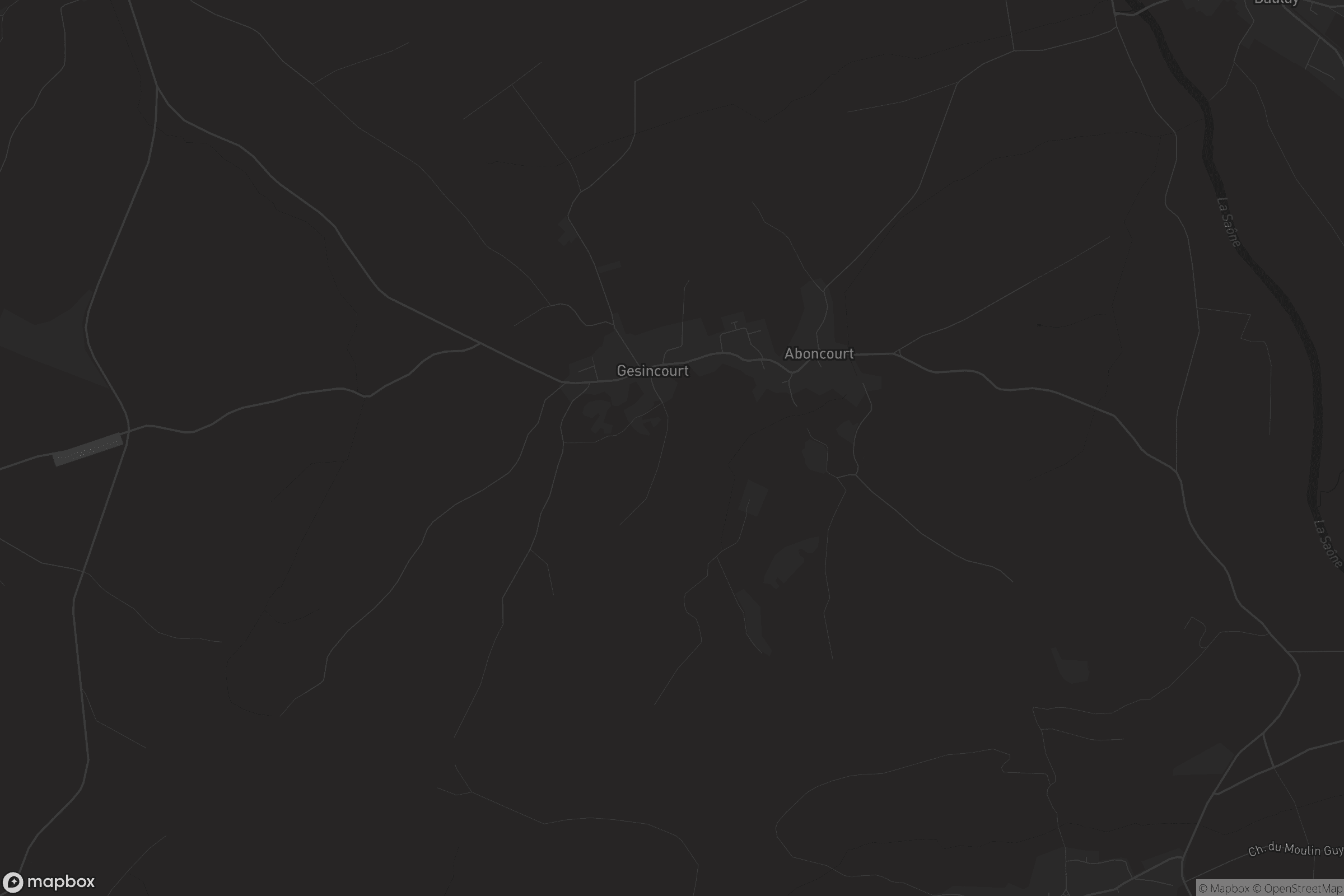 Carte de Aboncourt-Gesincourt