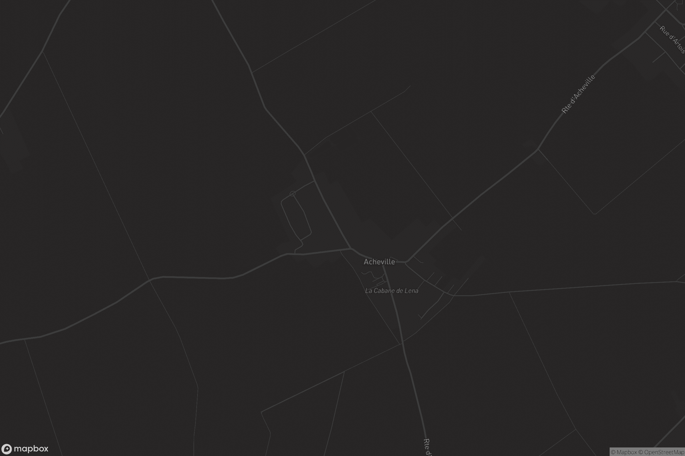 Carte de Acheville