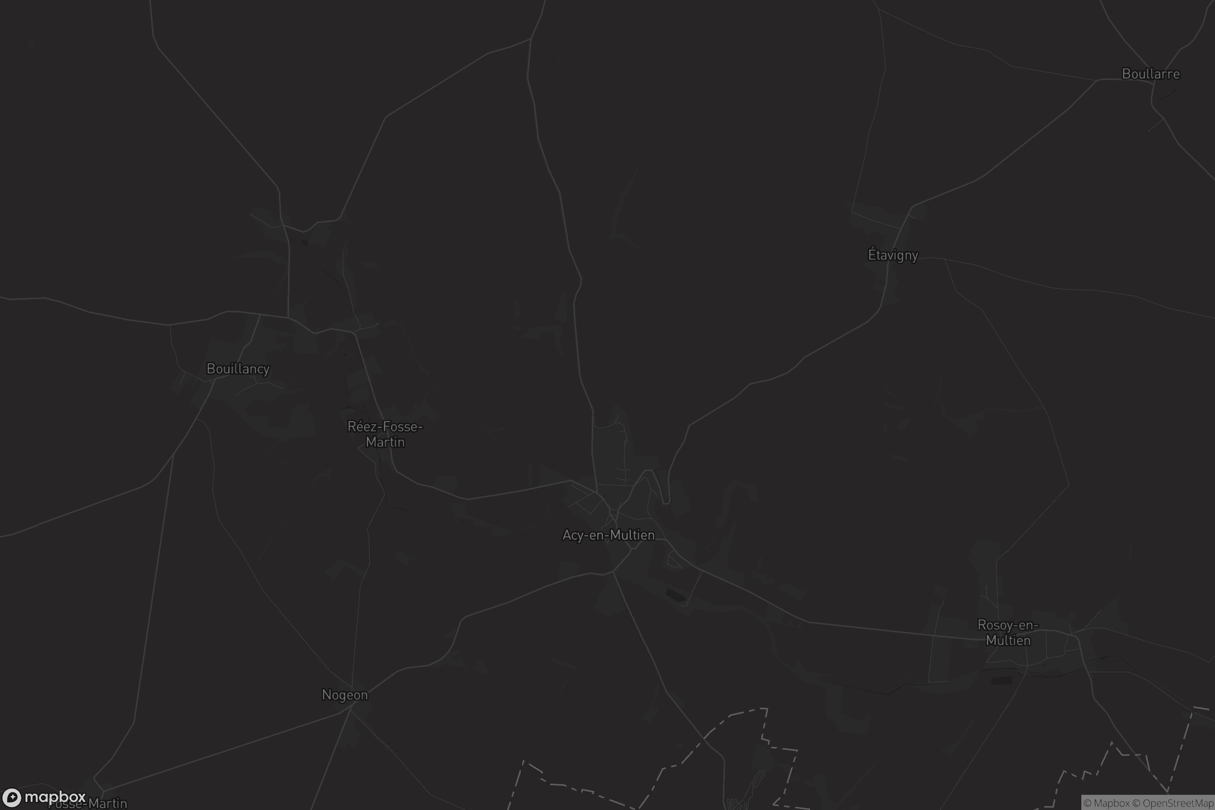 Carte de Acy-en-Multien