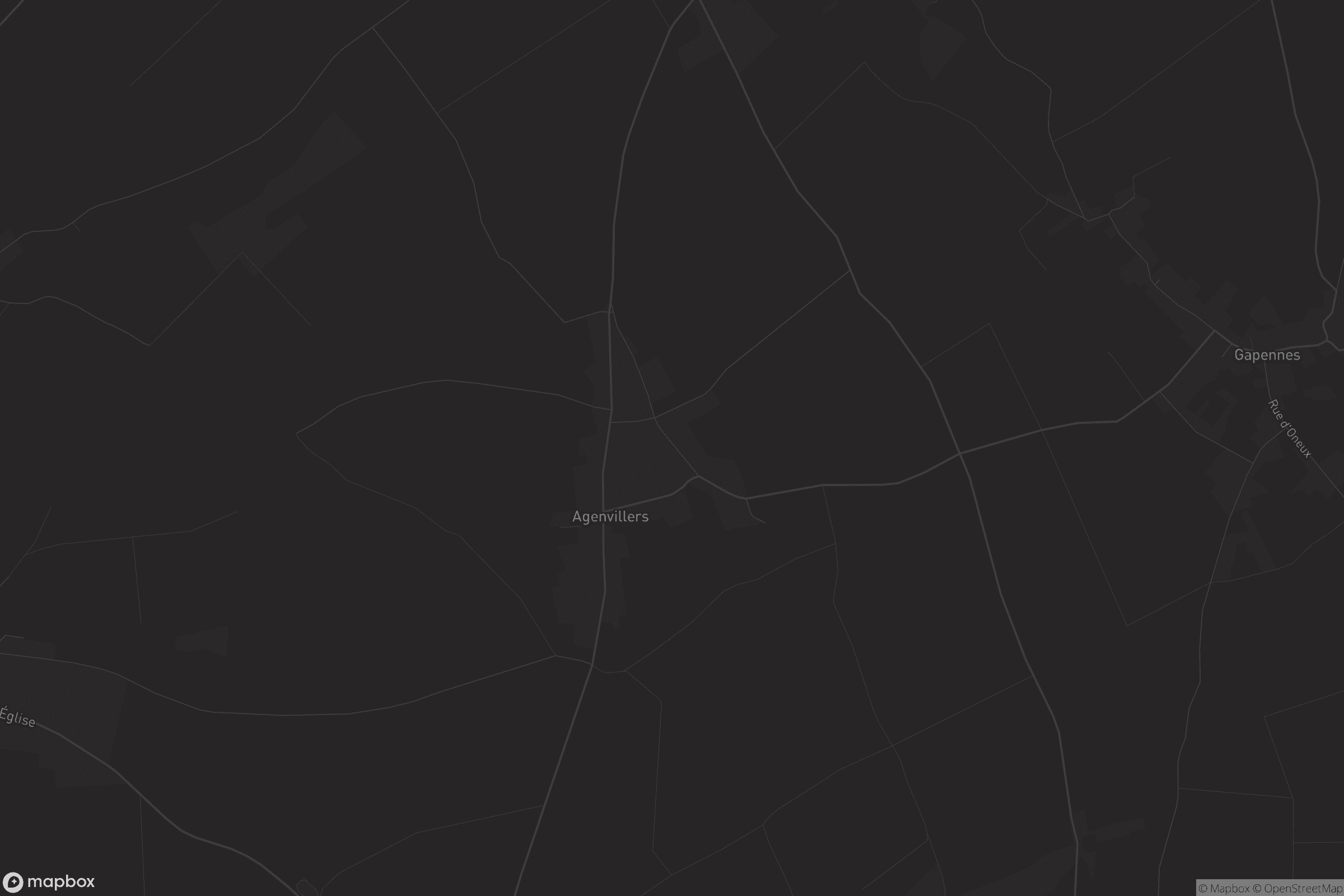 Carte de Agenvillers