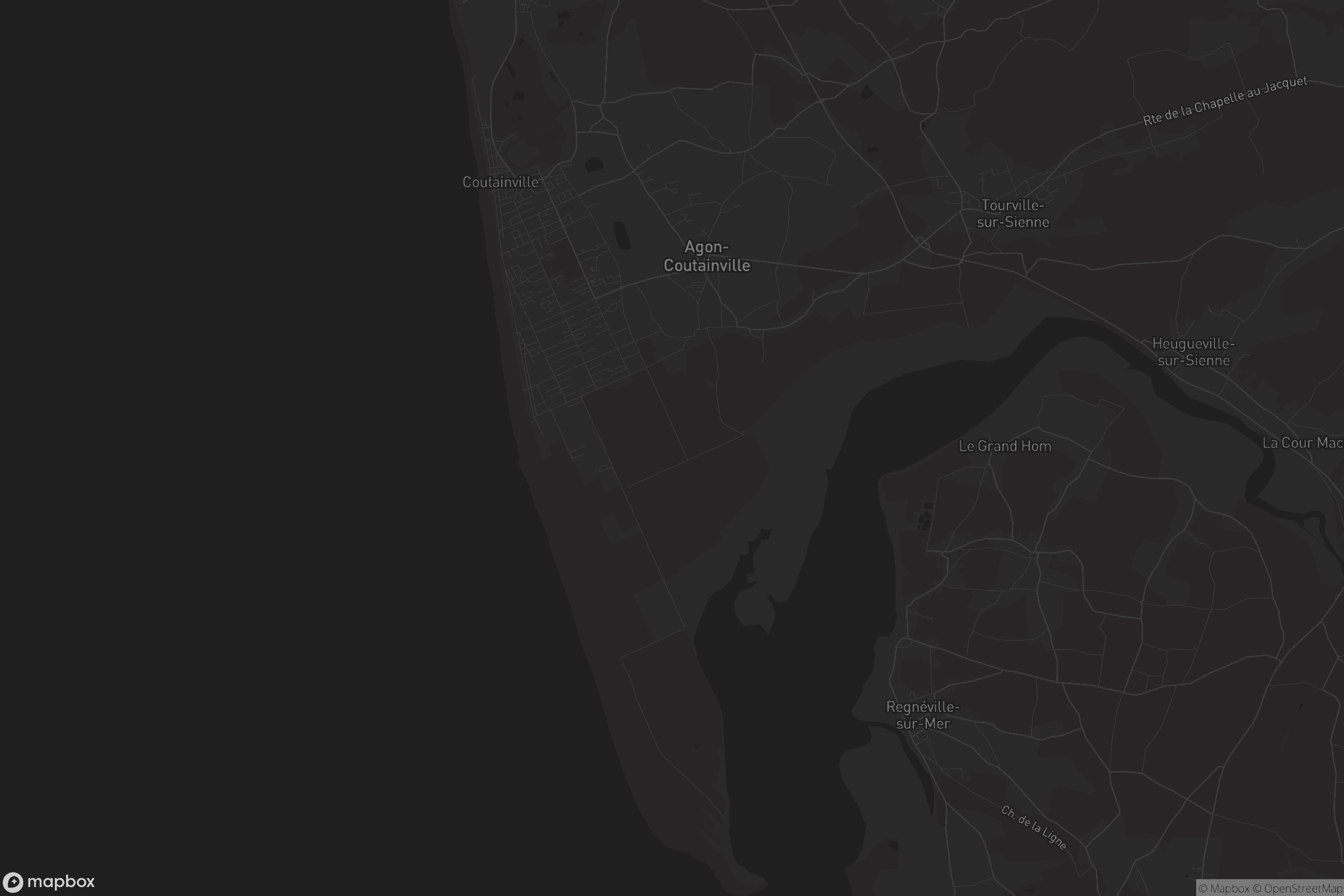 Carte de Agon-Coutainville