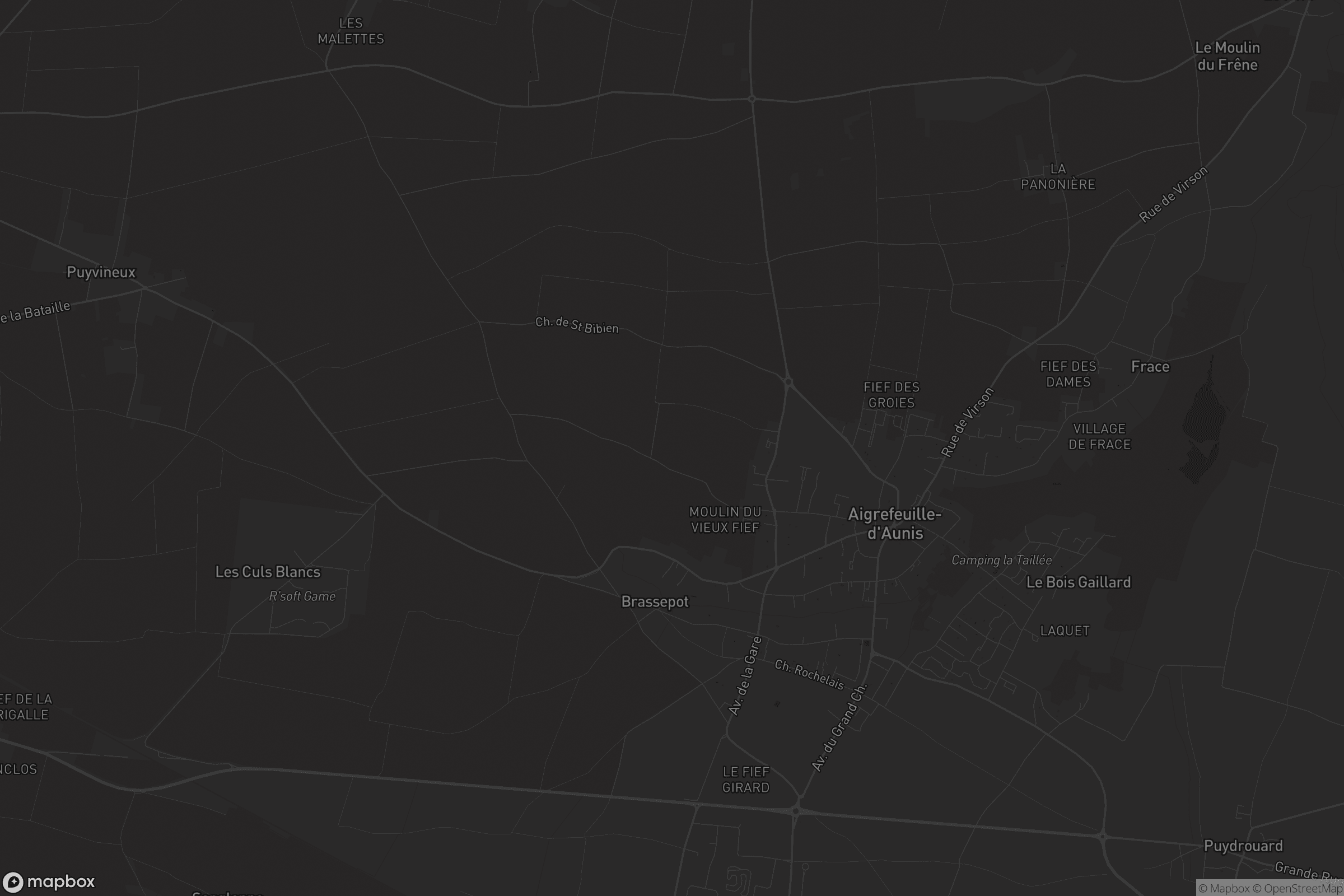 Carte de Aigrefeuille-d'Aunis