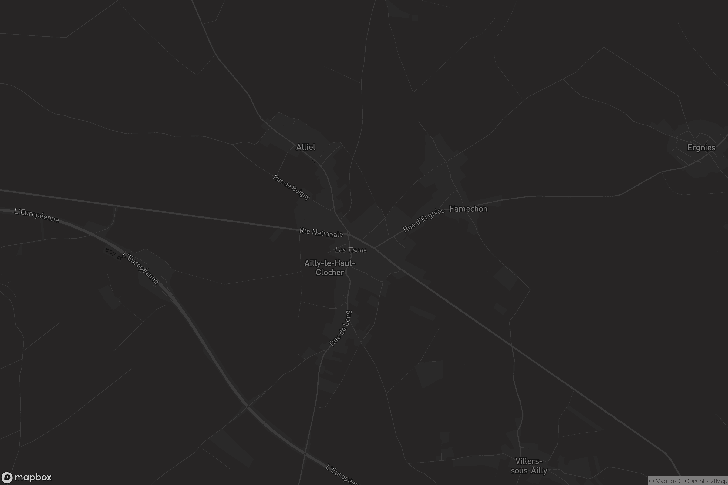 Carte de Ailly-le-Haut-Clocher