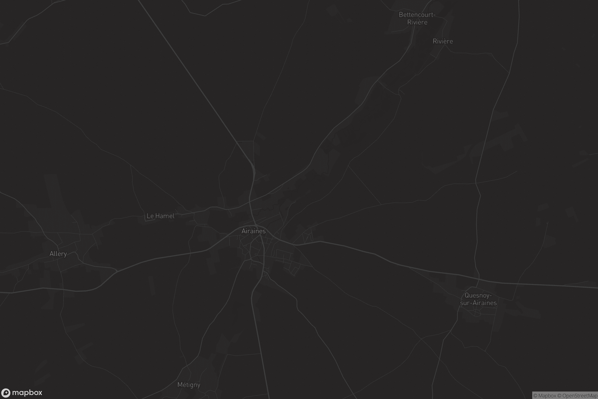 Carte de Airaines