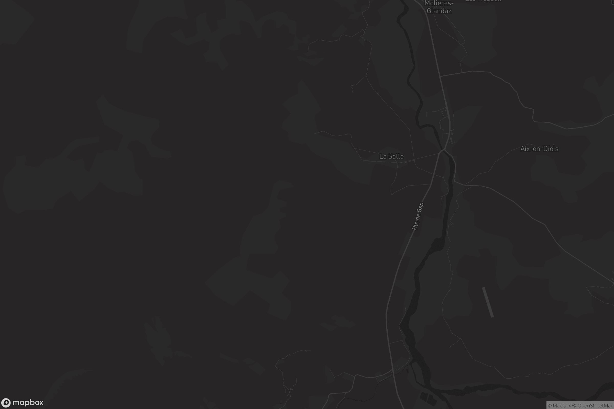 Carte de Aix-en-Diois