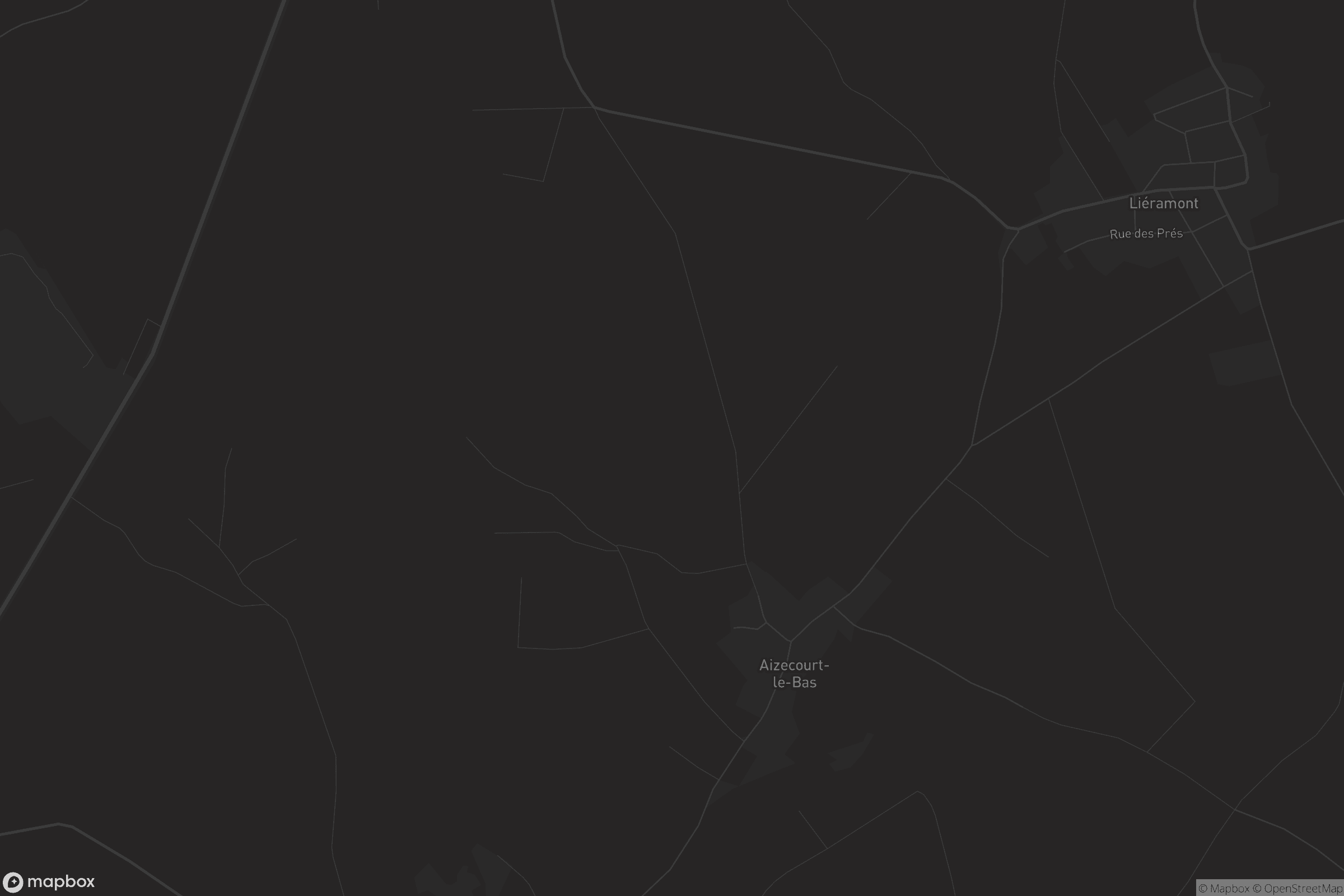 Carte de Aizecourt-le-Bas