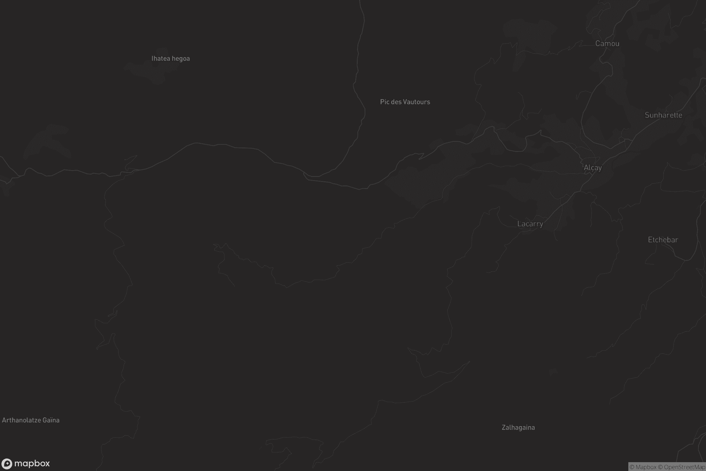 Carte de Alçay-Alçabéhéty-Sunharette