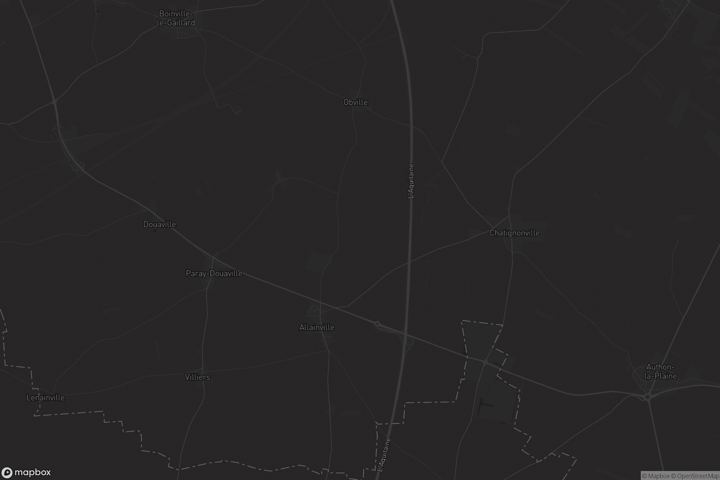 Carte de Allainville