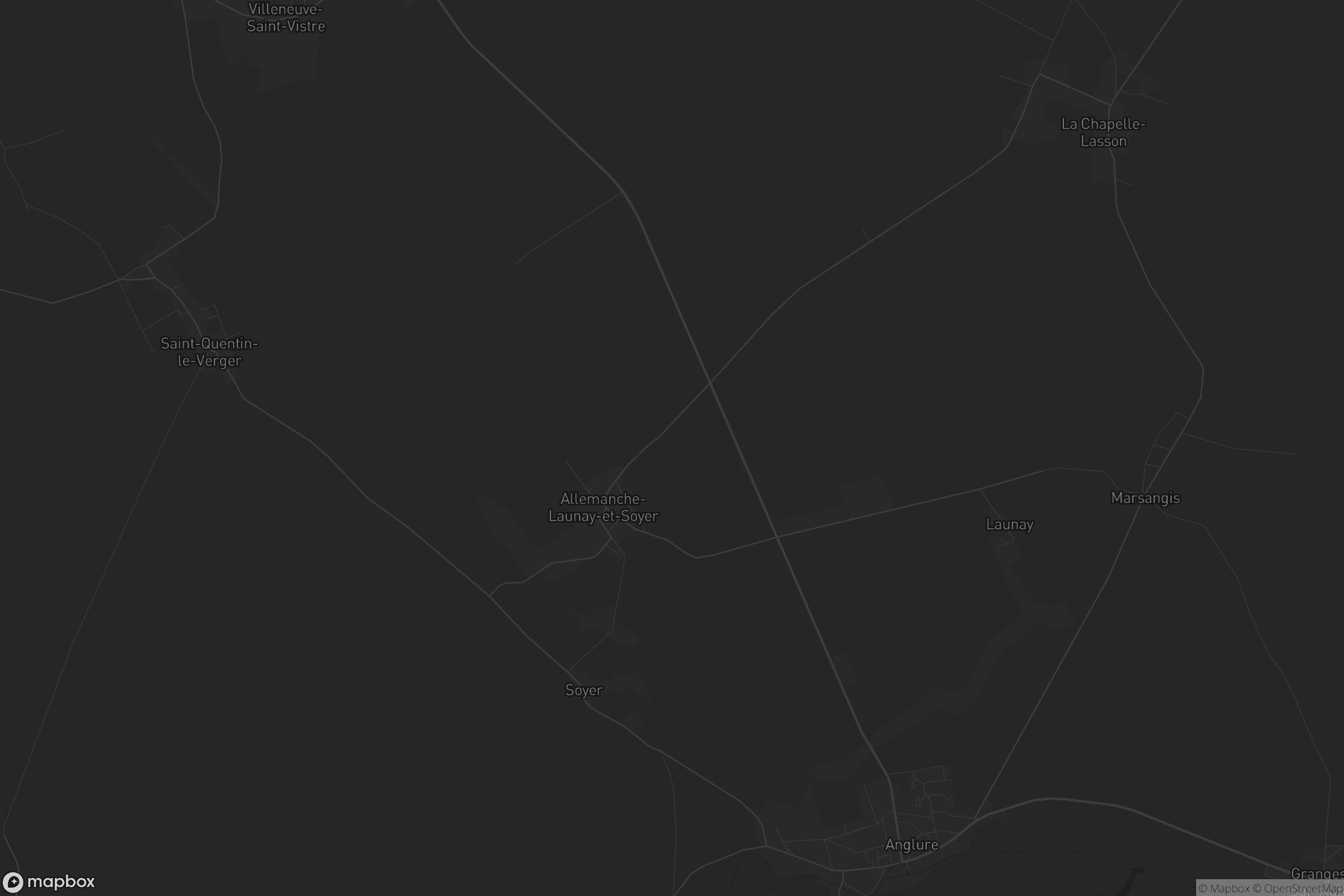 Carte de Allemanche-Launay-et-Soyer