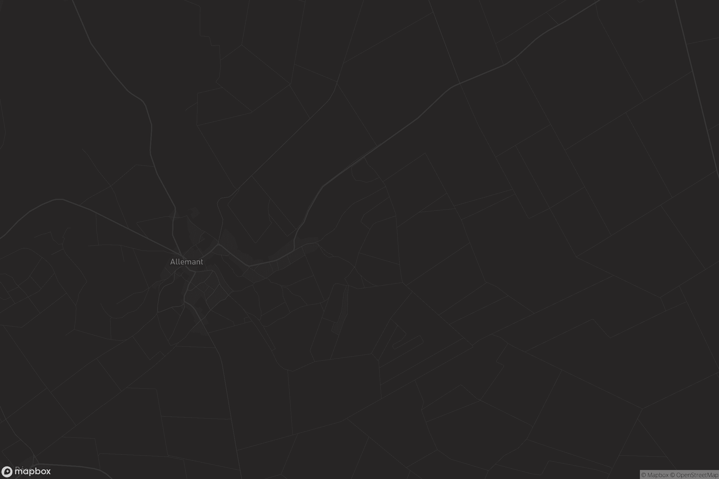Carte de Allemant