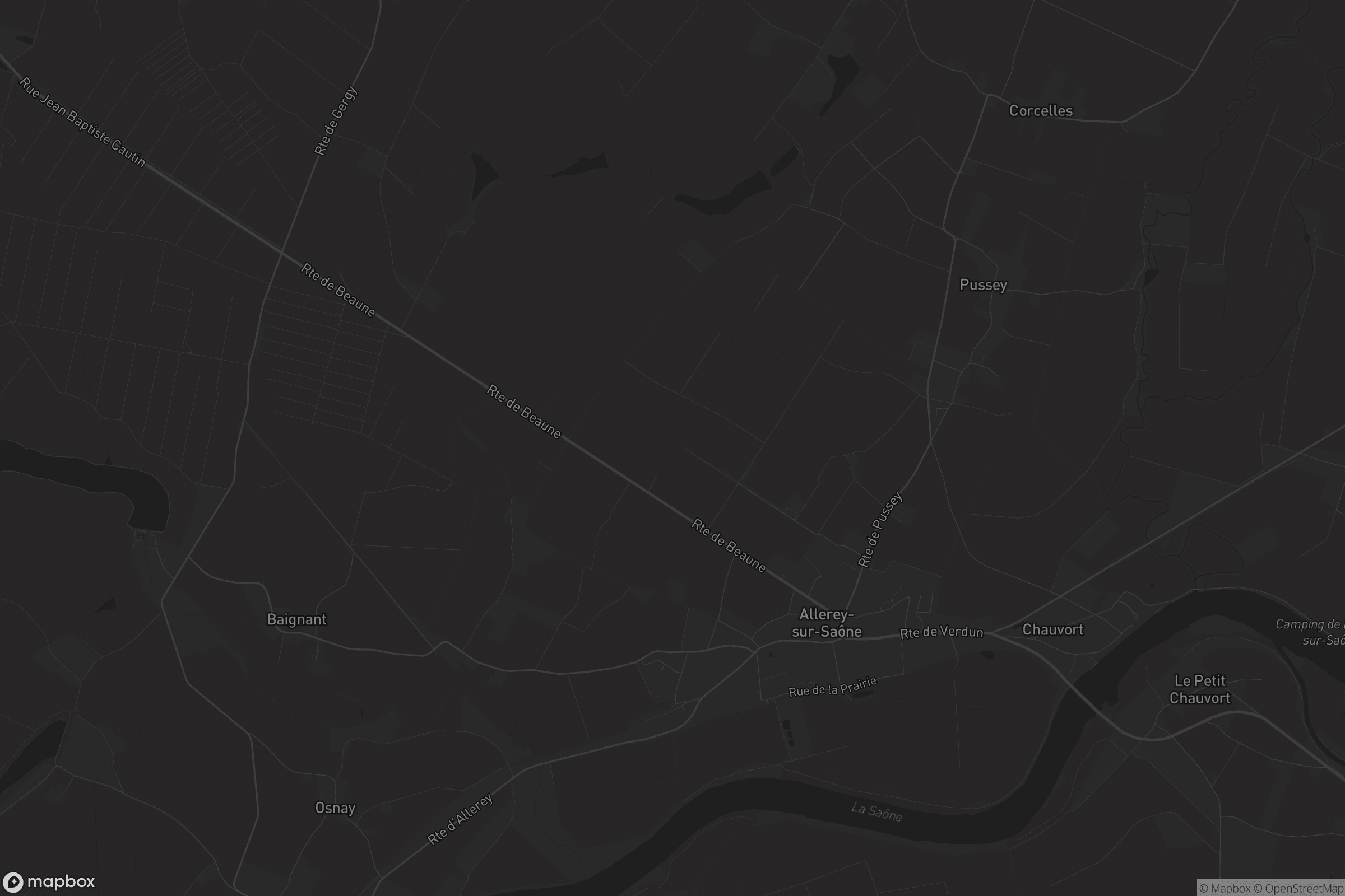 Carte de Allerey-sur-Saône