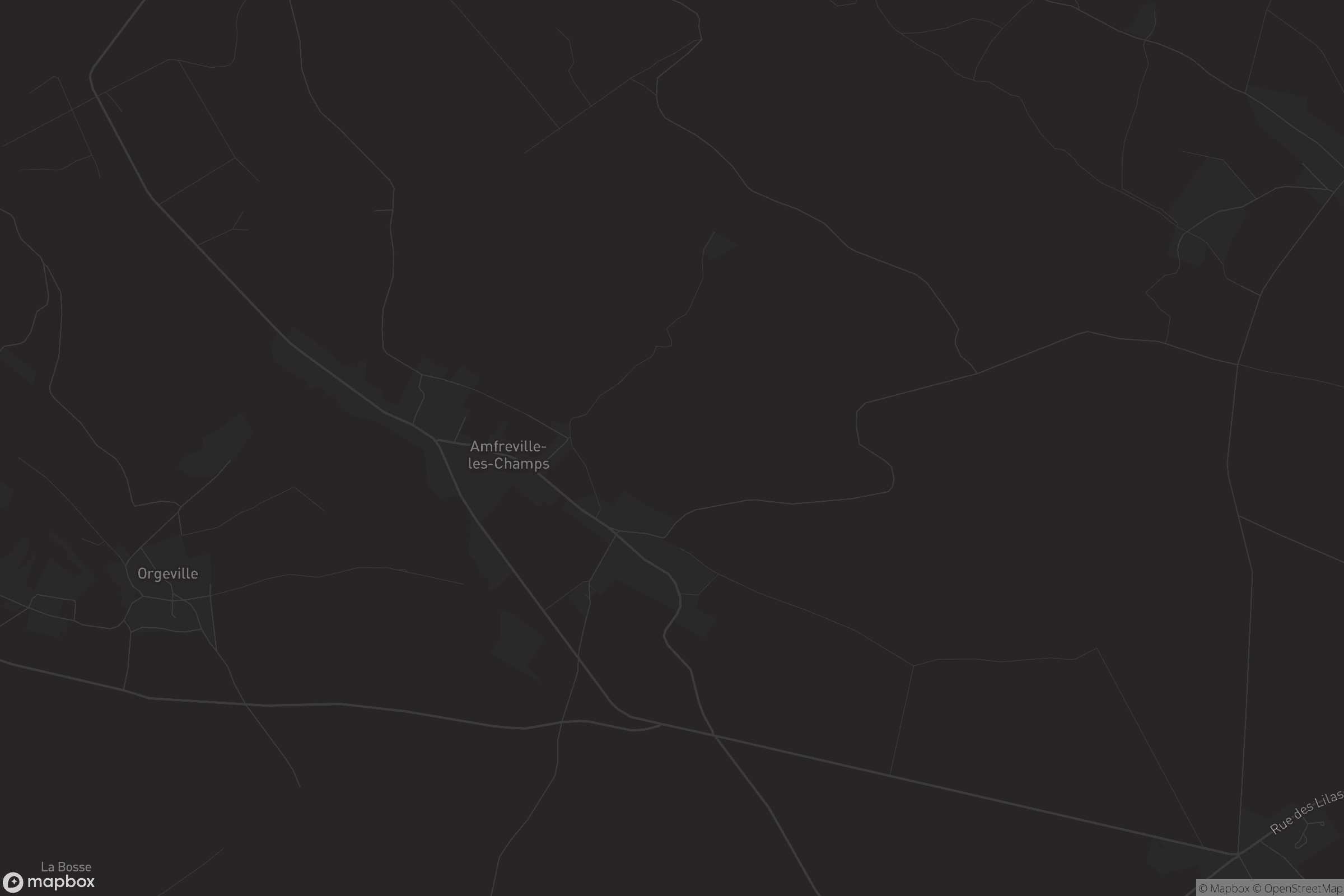 Carte de Amfreville-les-Champs