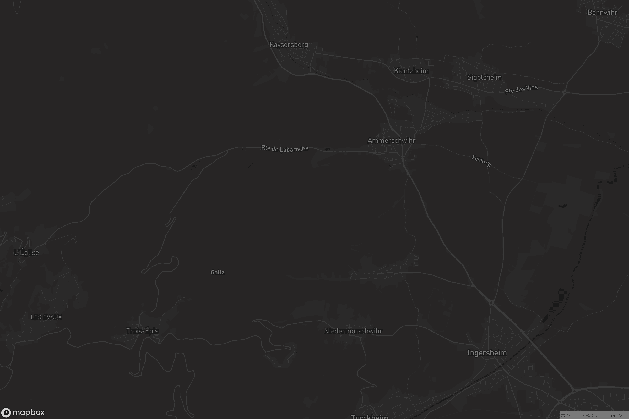 Carte de Ammerschwihr