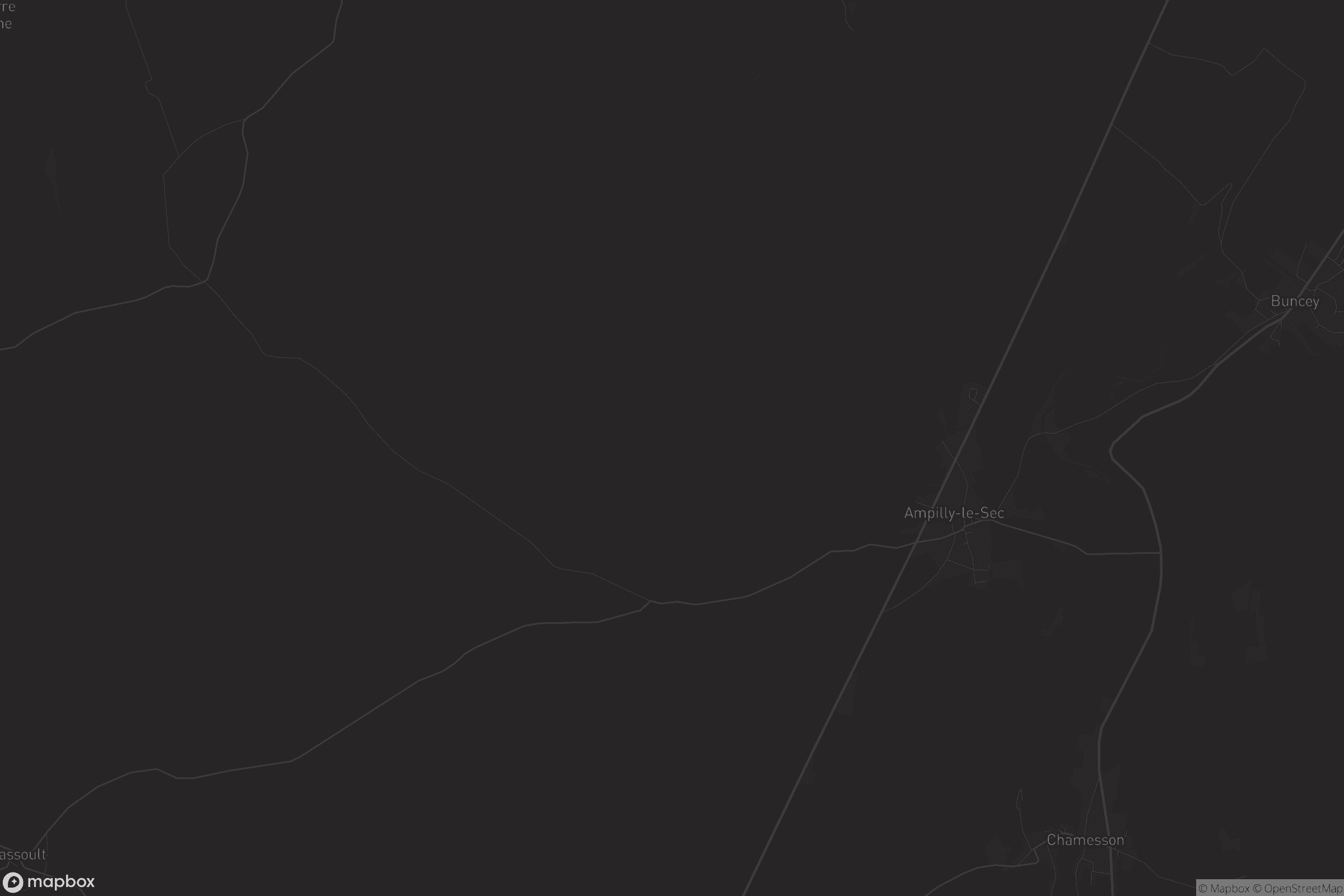 Carte de Ampilly-le-Sec