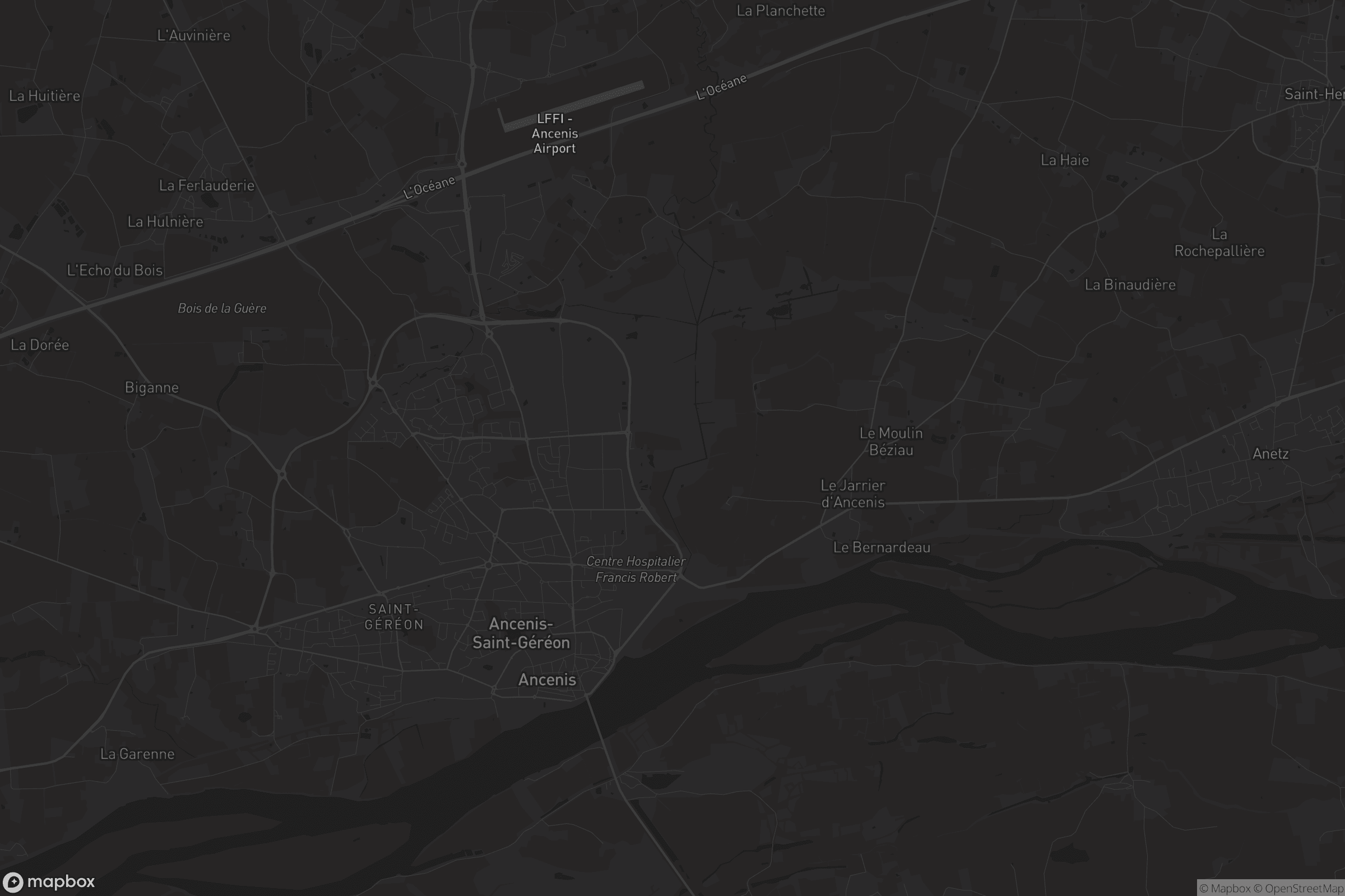 Carte de Ancenis-Saint-Géréon
