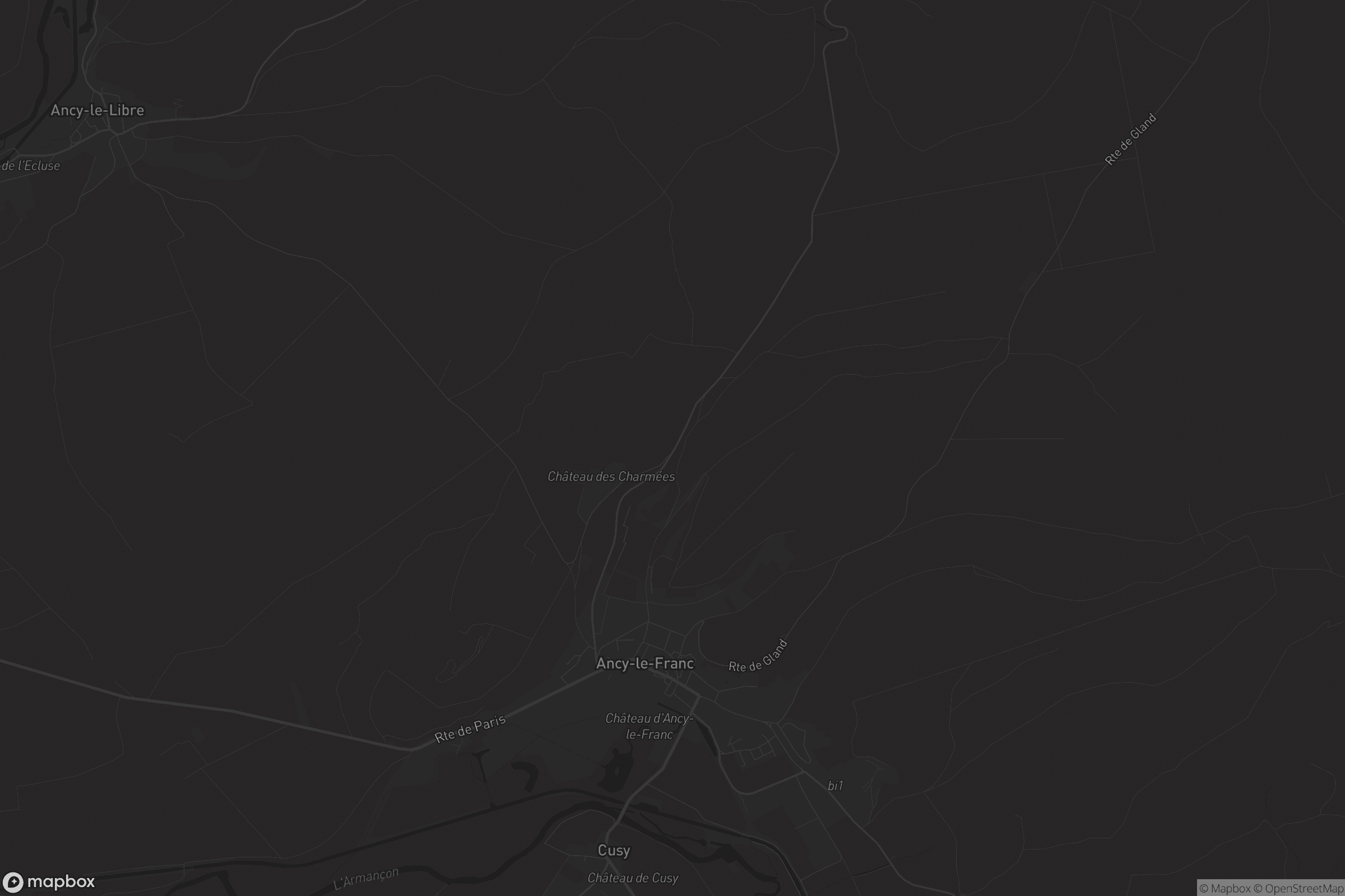 Carte de Ancy-le-Franc