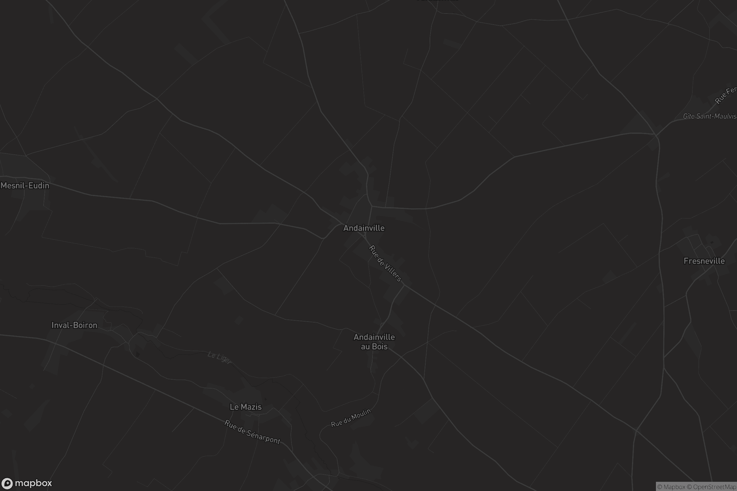 Carte de Andainville