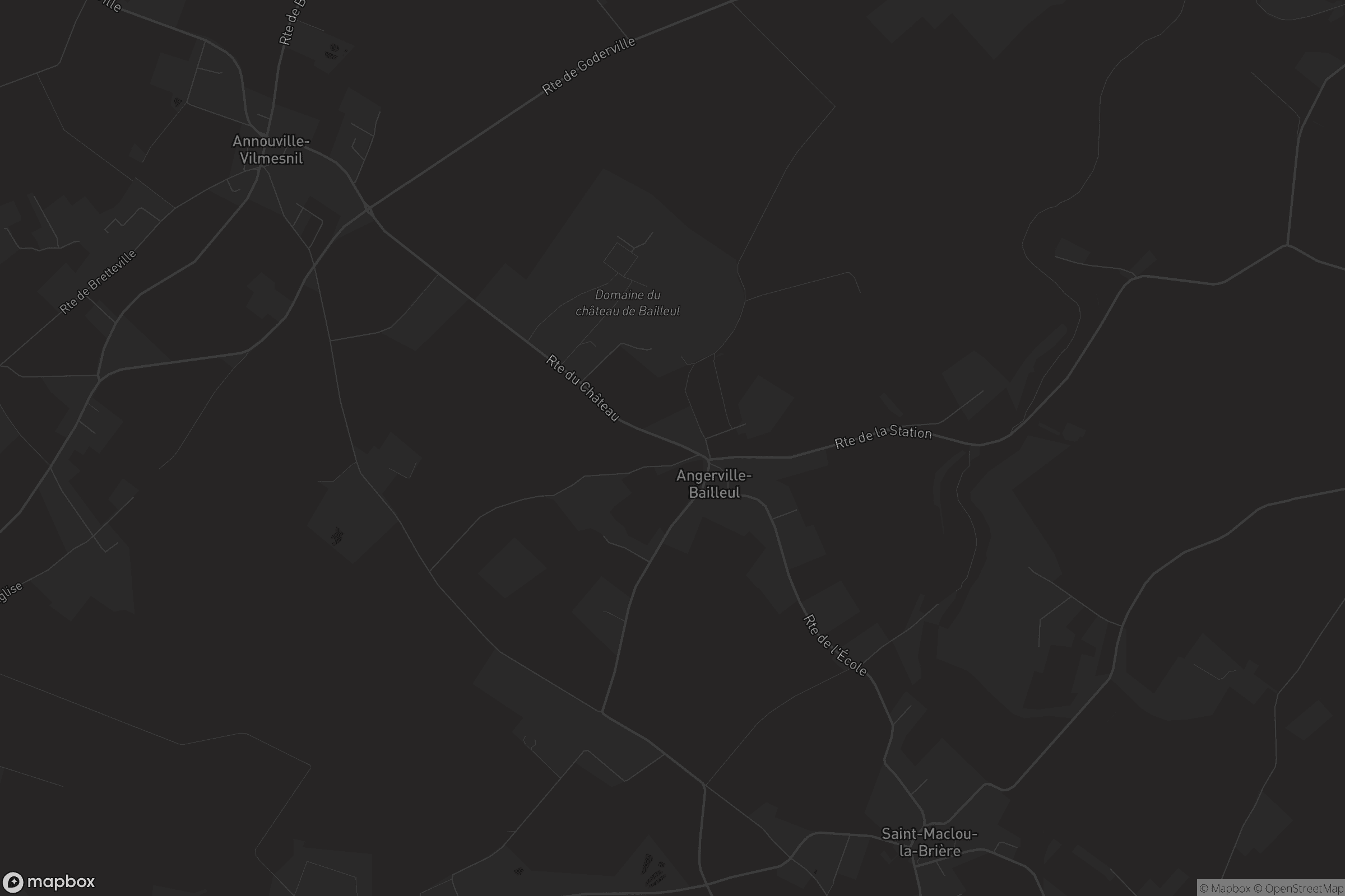 Carte de Angerville-Bailleul