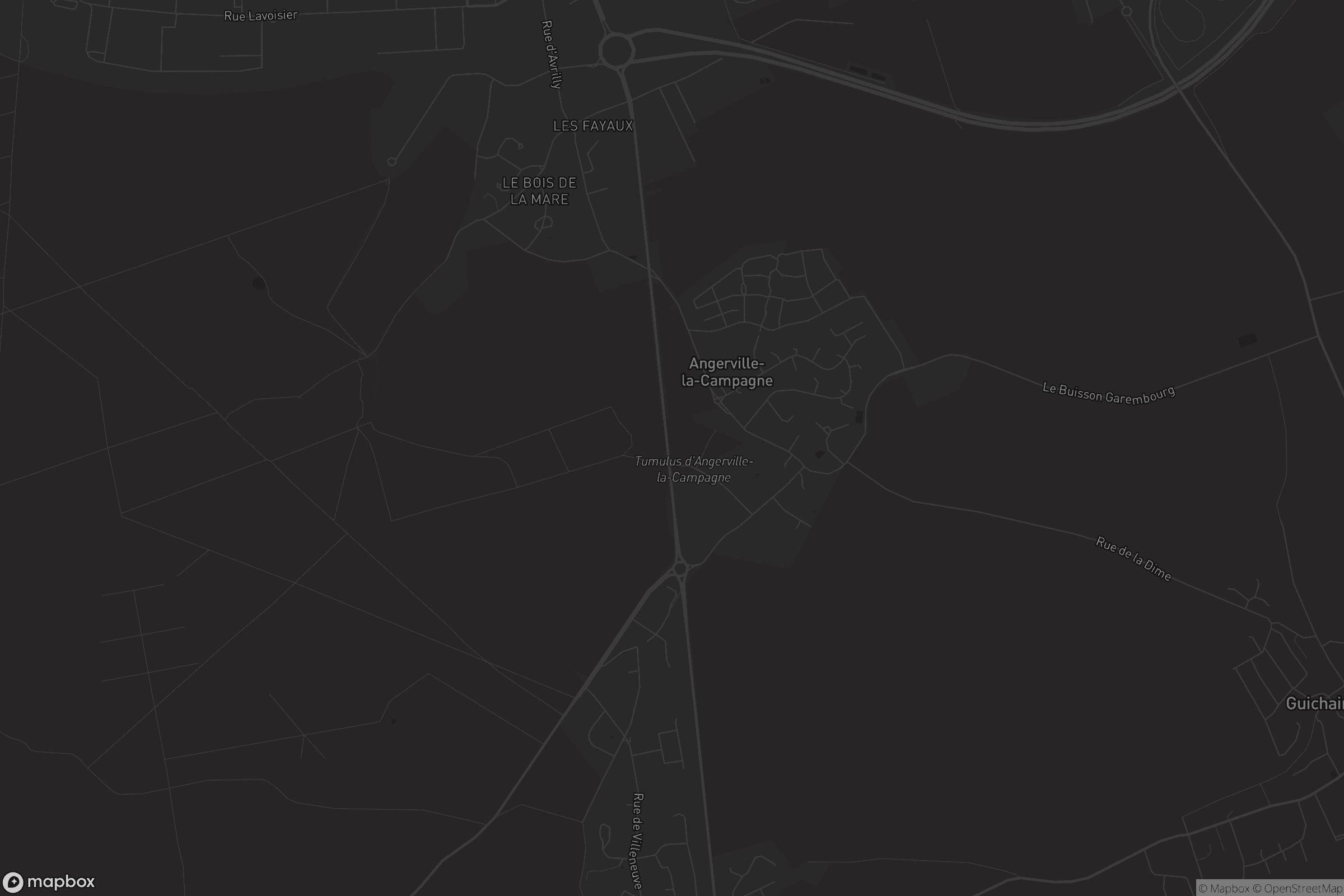 Carte de Angerville-la-Campagne