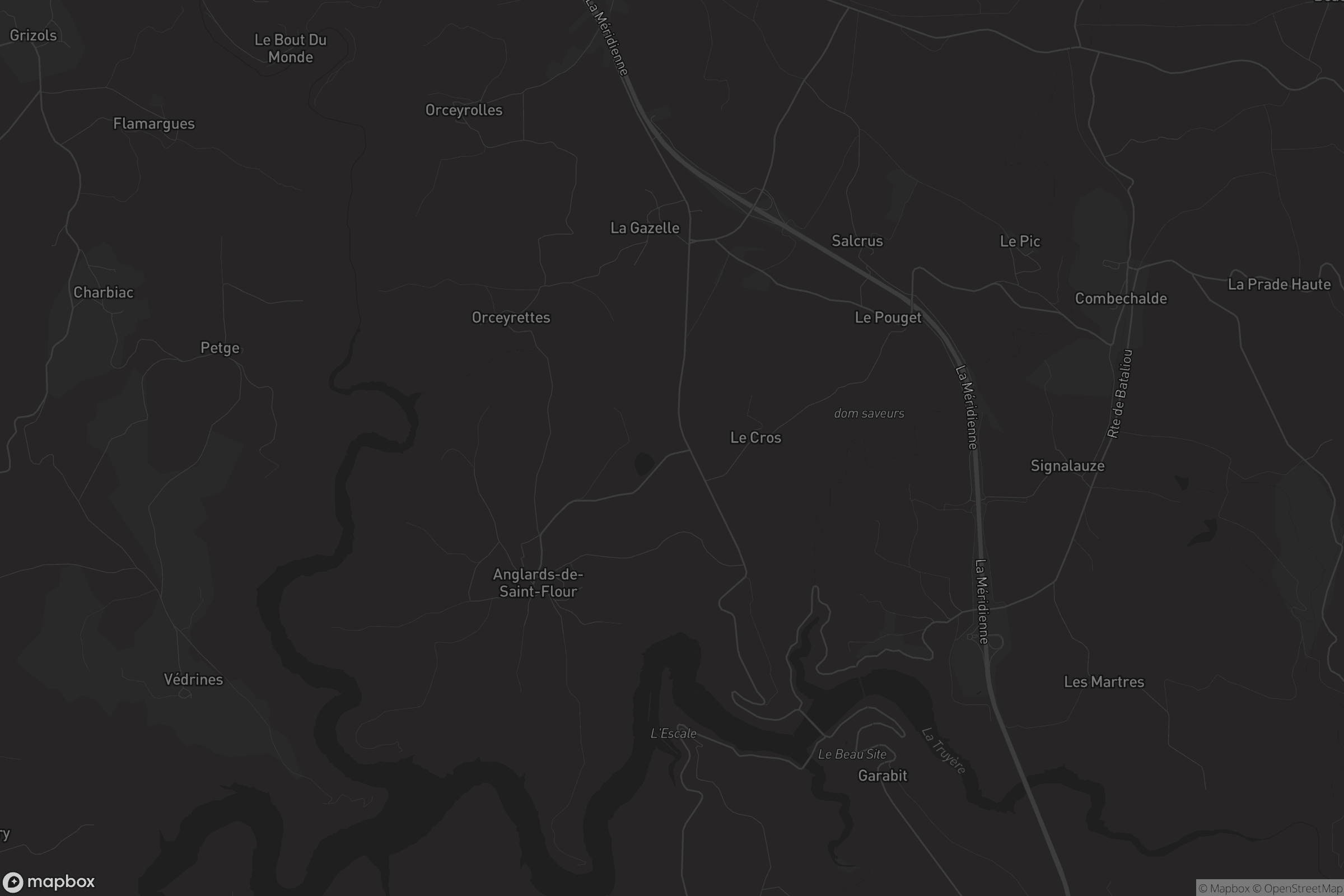 Carte de Anglards-de-Saint-Flour