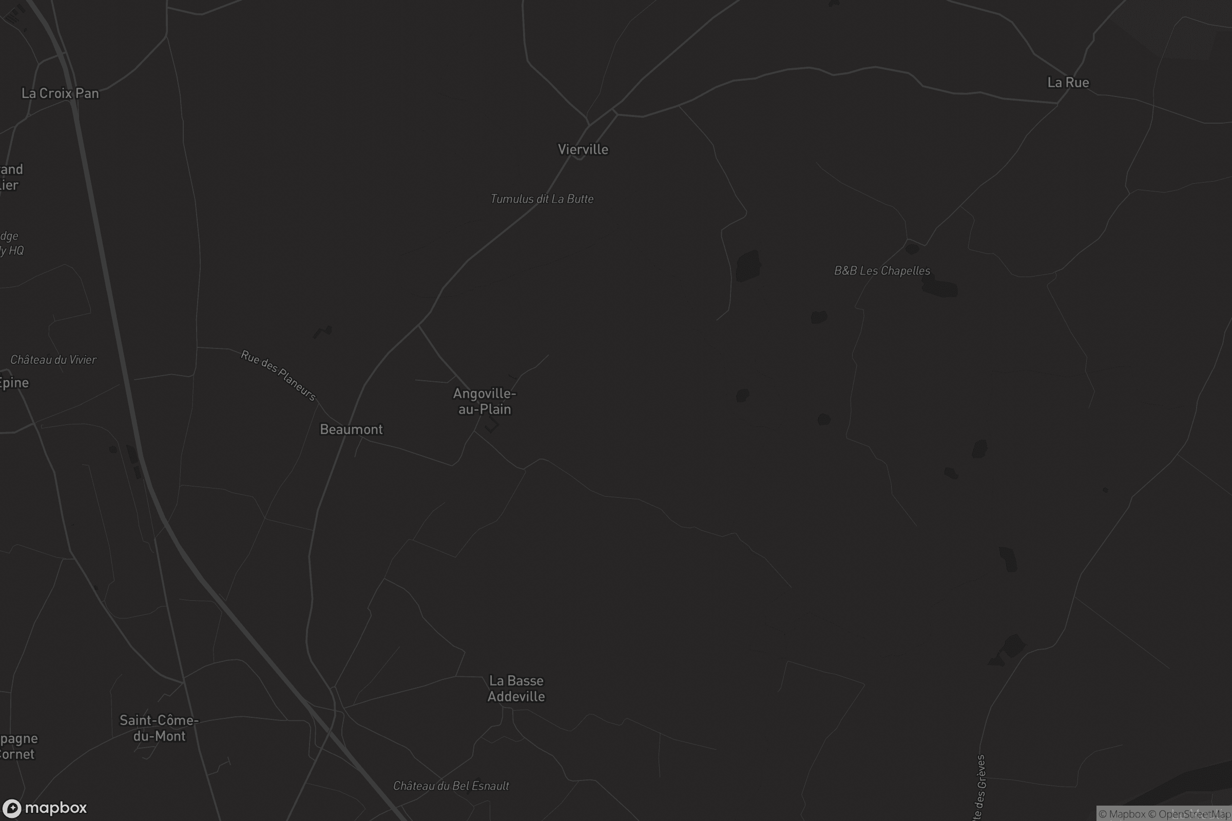 Carte de Angoville-au-Plain