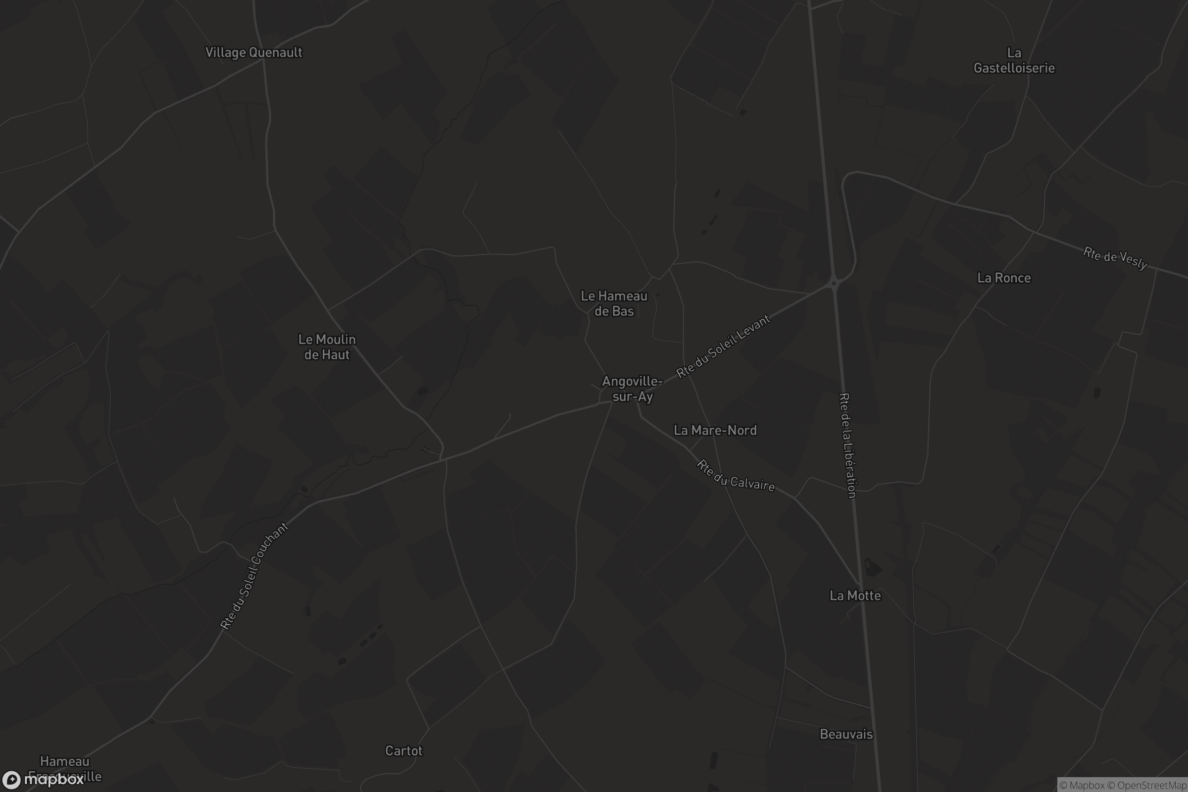 Carte de Angoville-sur-Ay