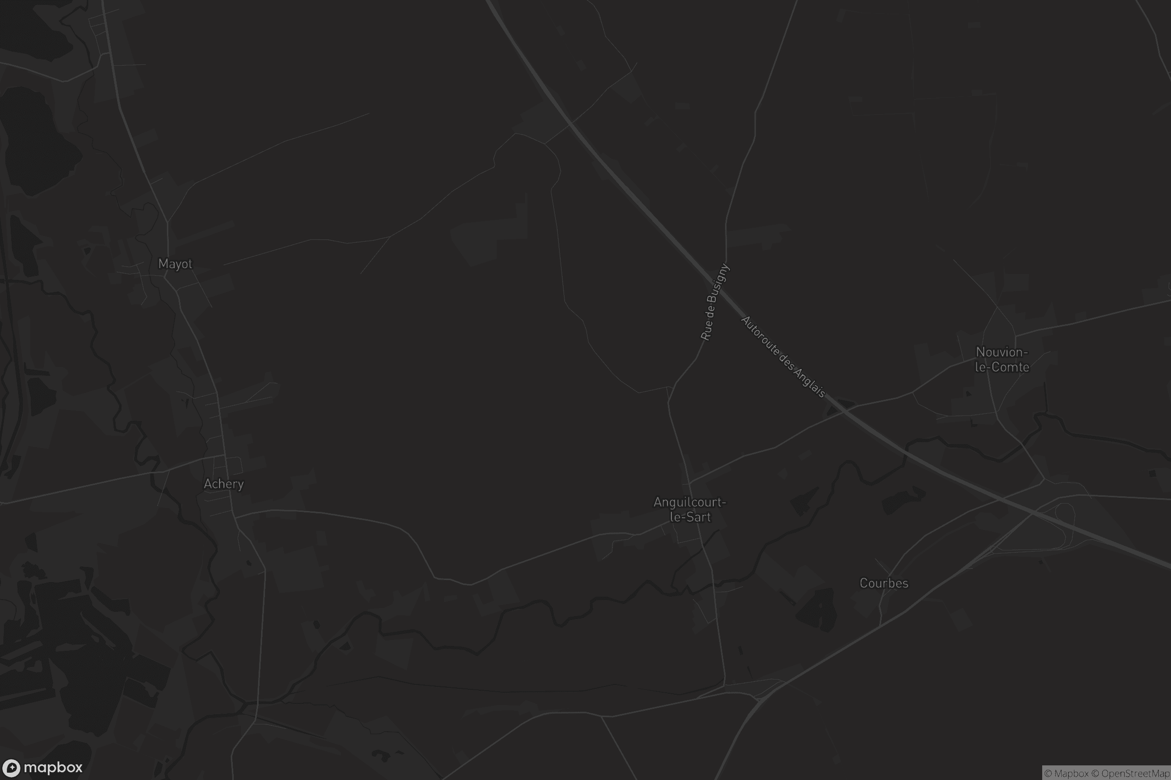 Carte de Anguilcourt-le-Sart