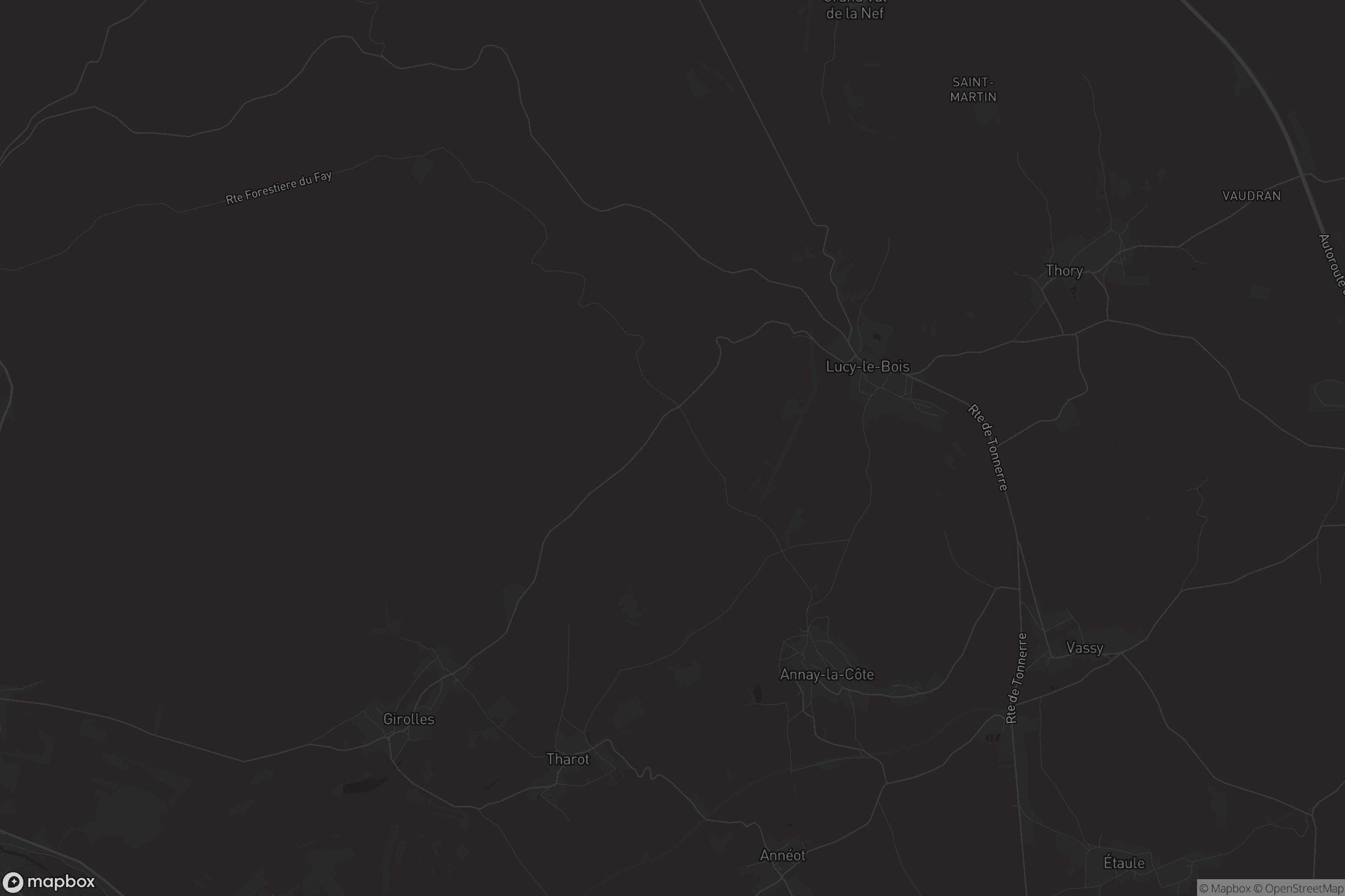 Carte de Annay-la-Côte