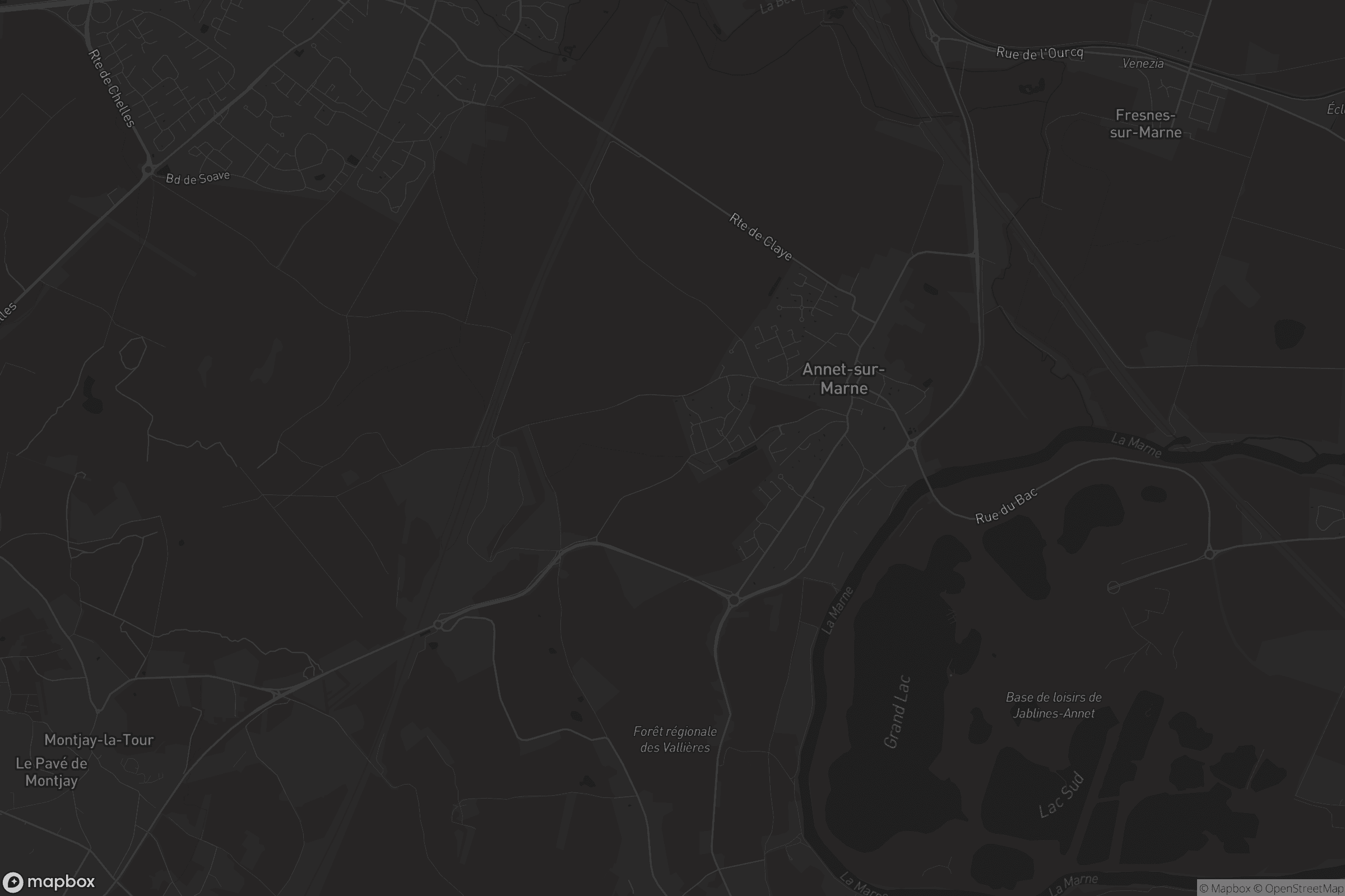 Carte de Annet-sur-Marne