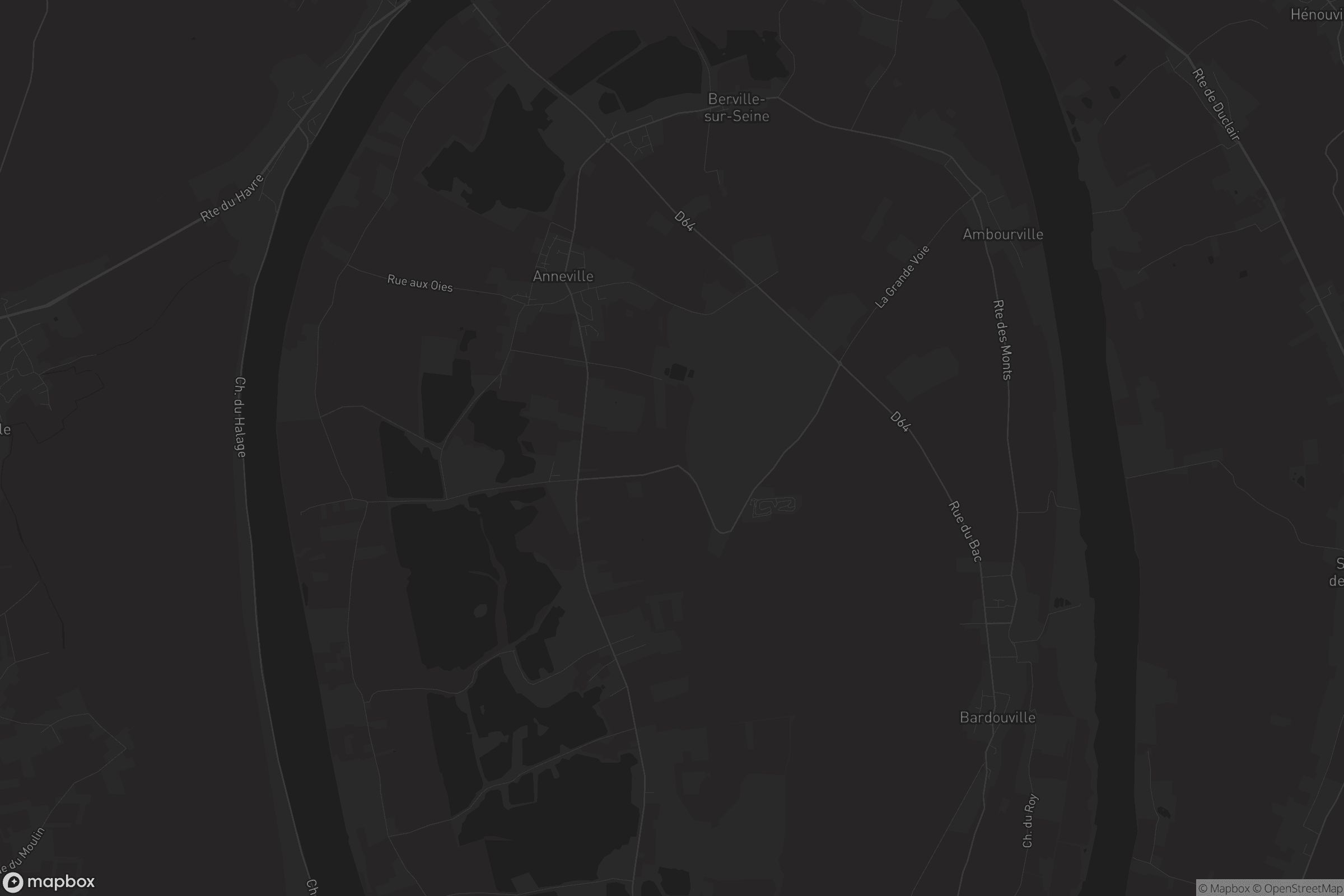 Carte de Anneville-Ambourville