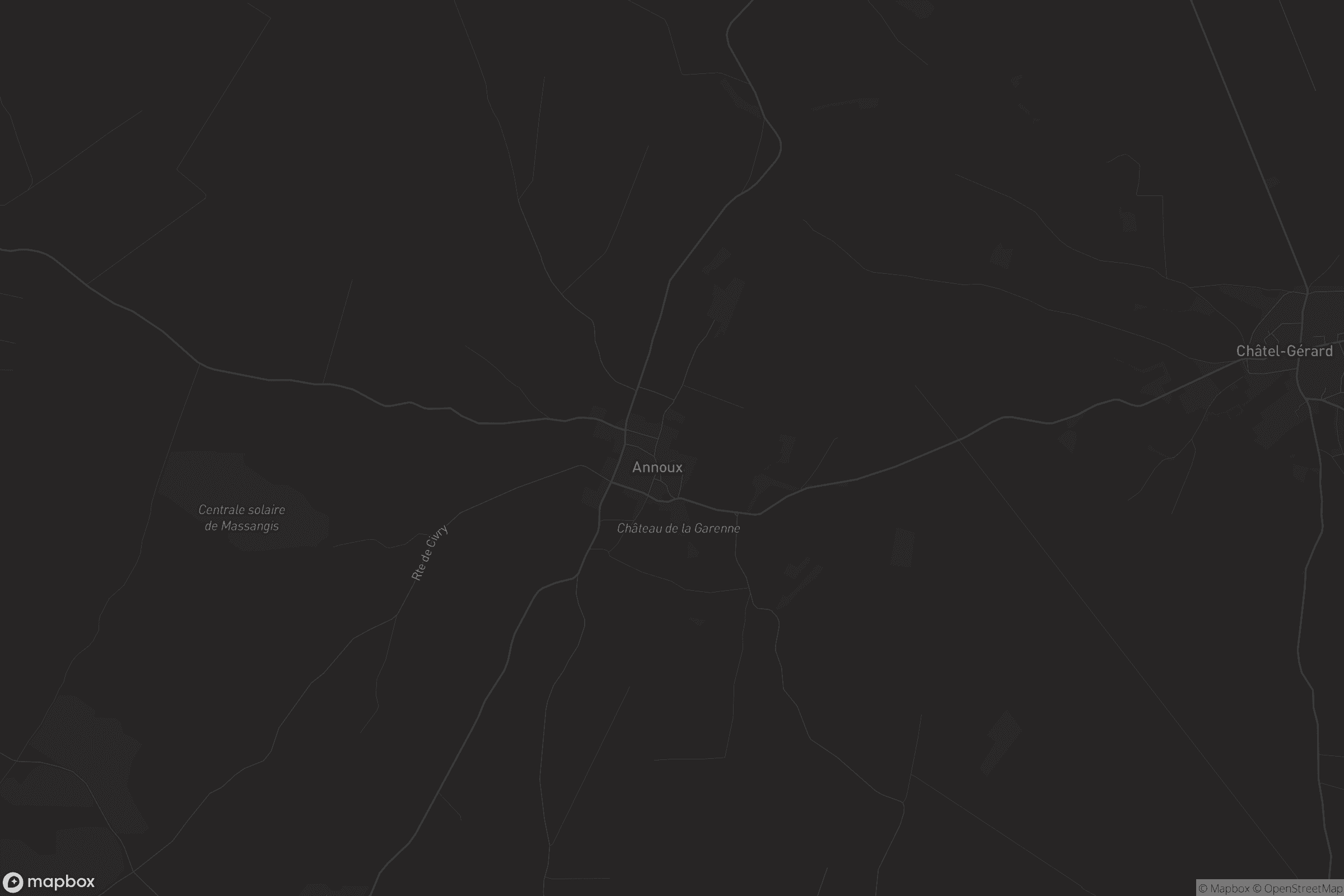Carte de Annoux