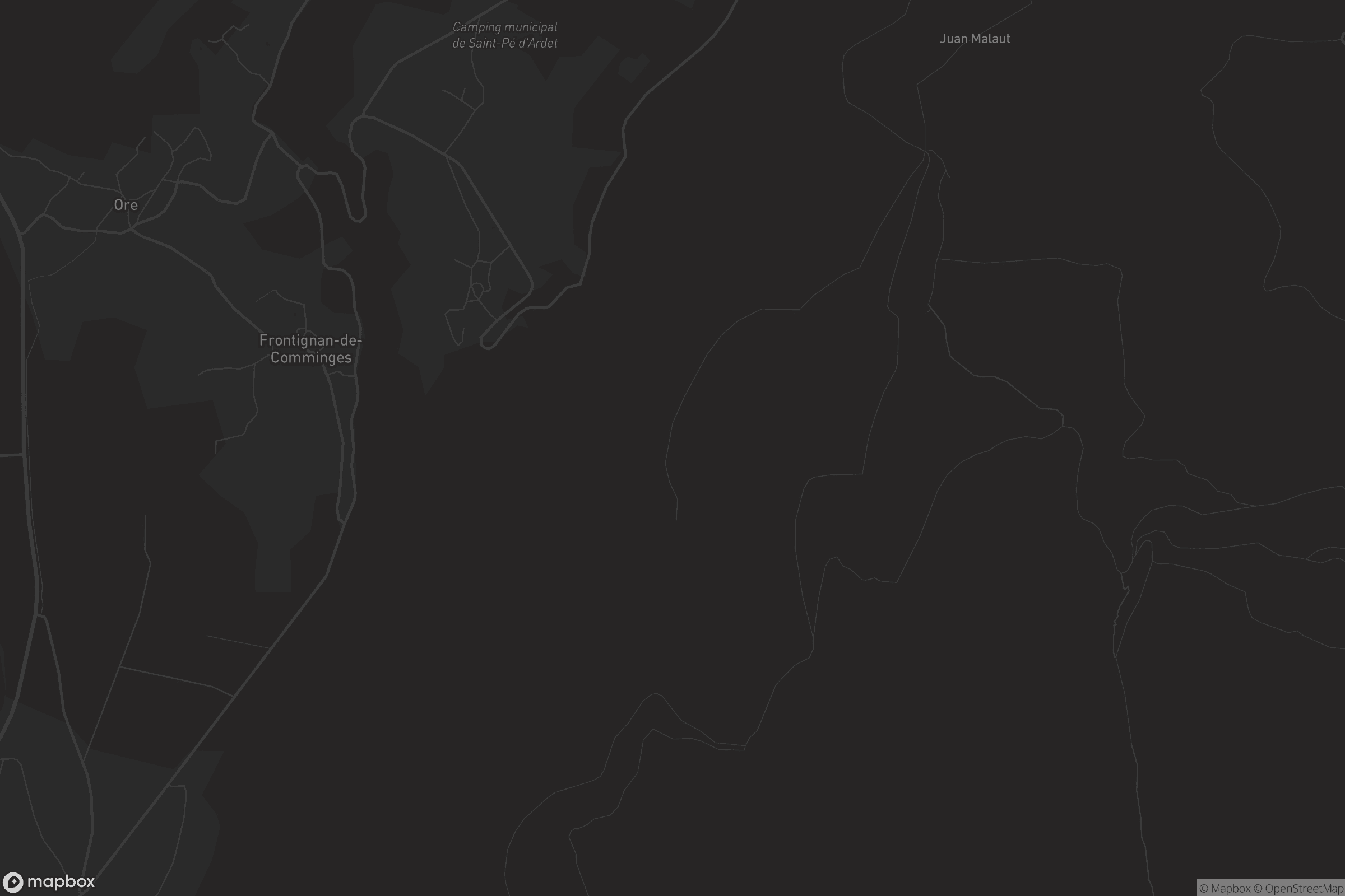 Carte de Antichan-de-Frontignes