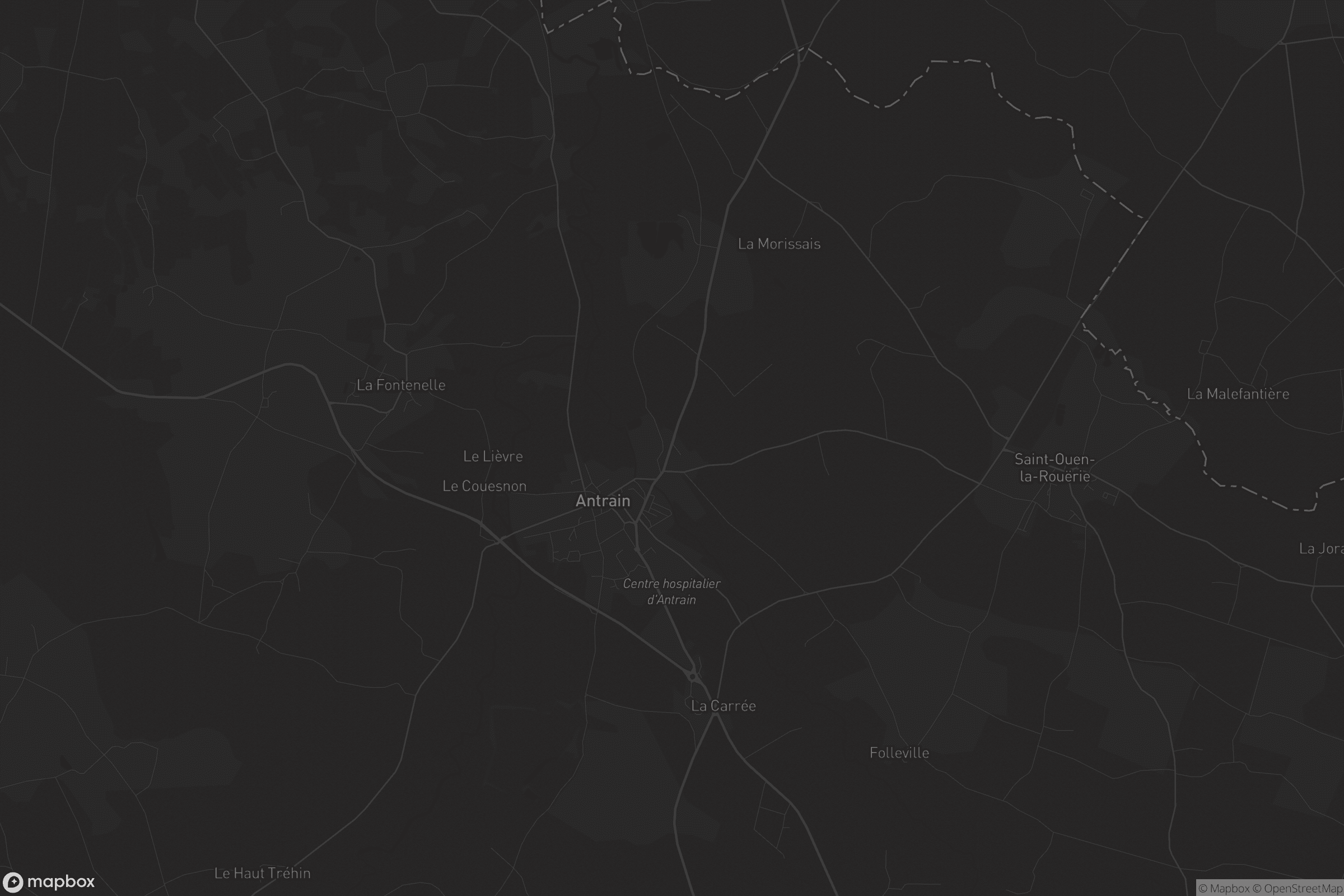Carte de Antrain