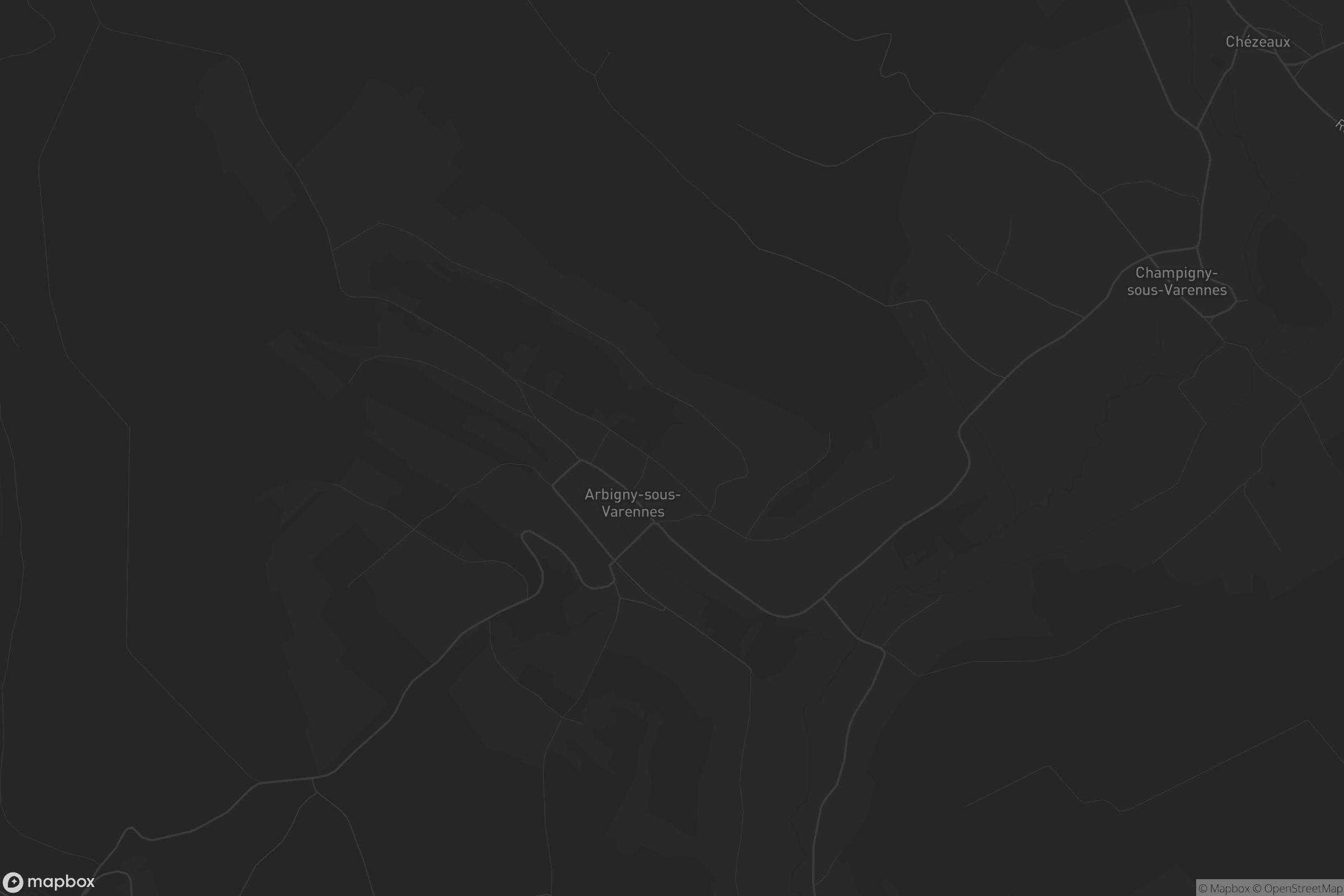 Carte de Arbigny-sous-Varennes