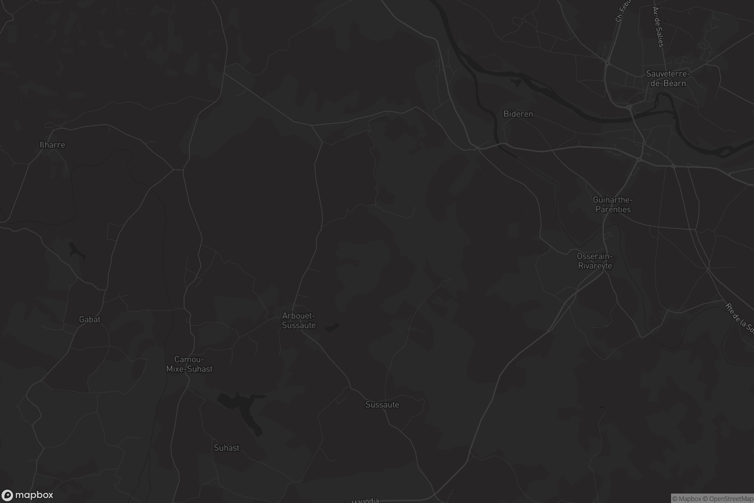 Carte de Arbouet-Sussaute