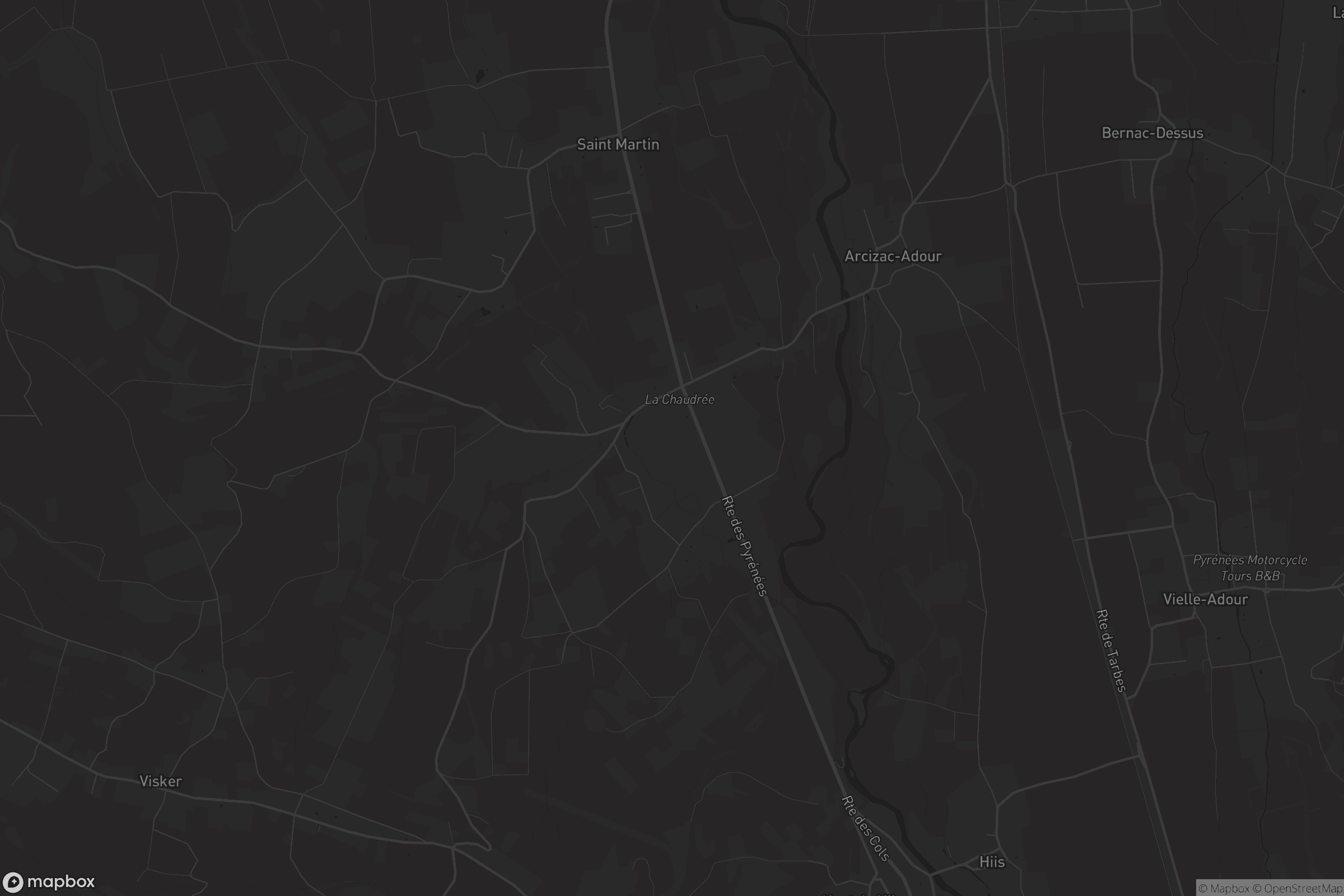 Carte de Arcizac-Adour