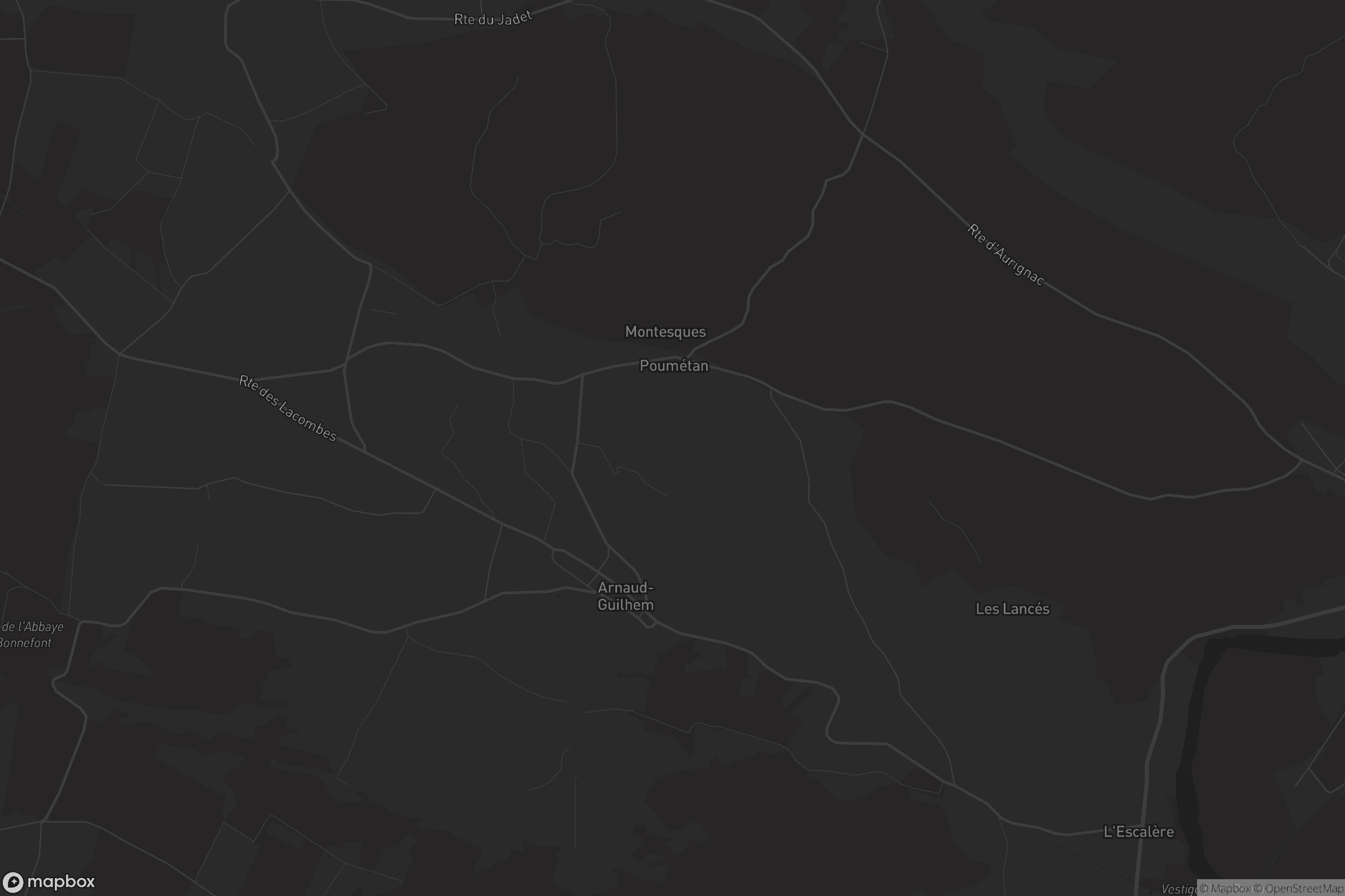 Carte de Arnaud-Guilhem