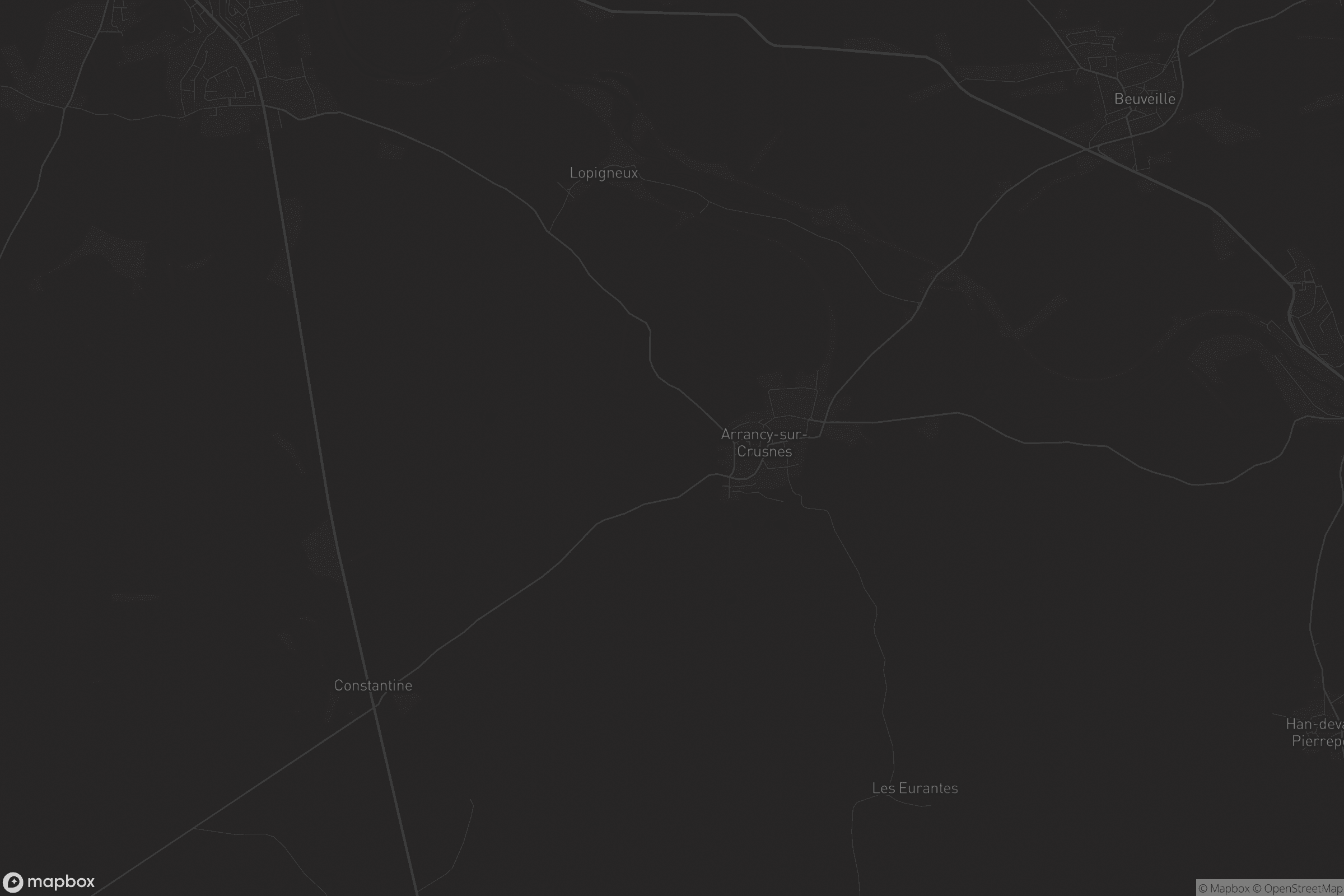 Carte de Arrancy-sur-Crusnes