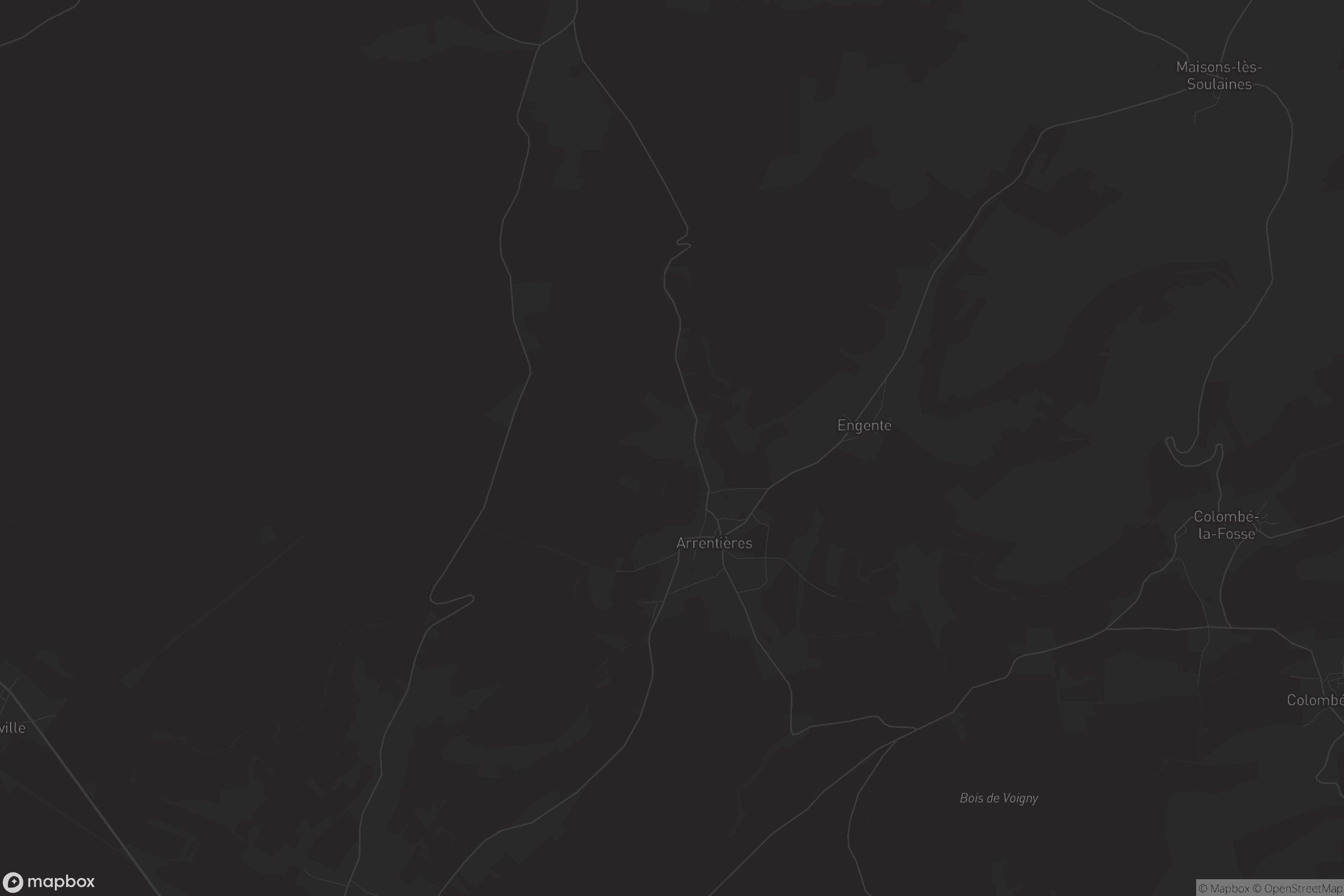 Carte de Arrentières