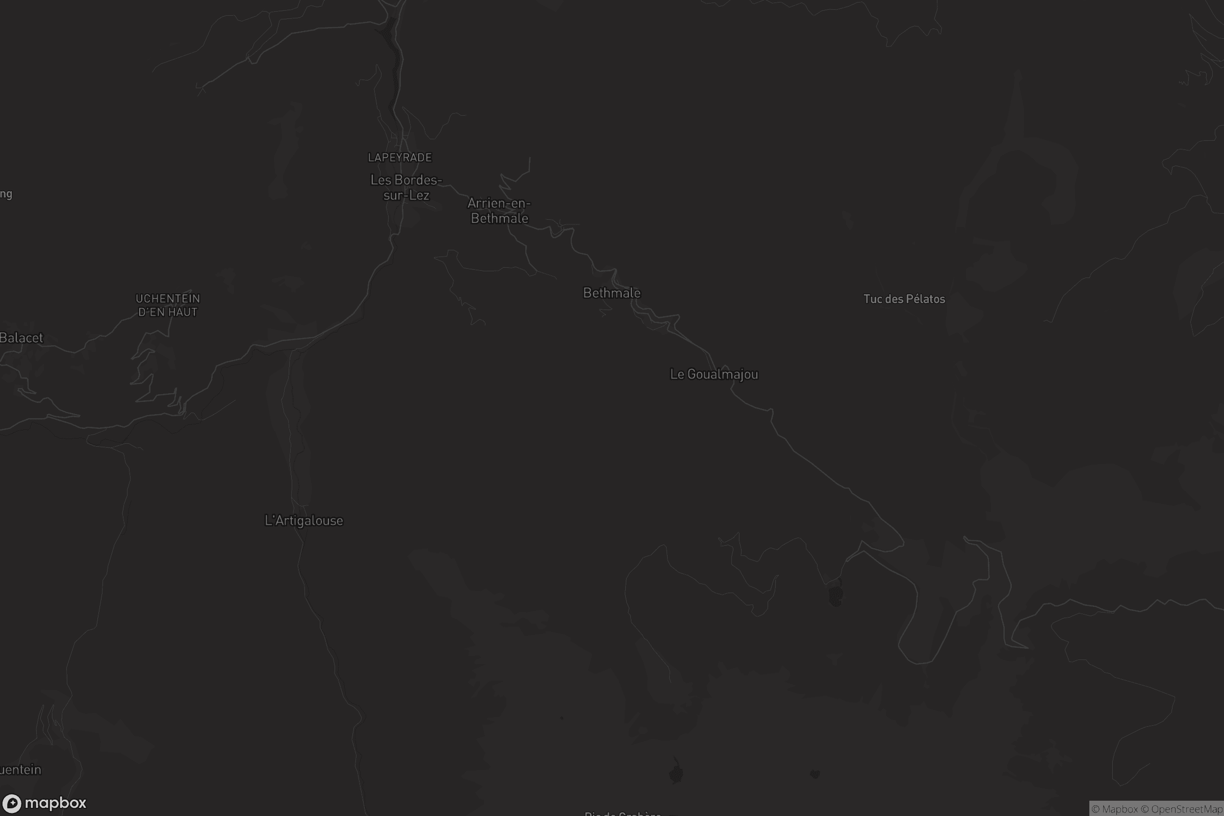 Carte de Arrien-en-Bethmale