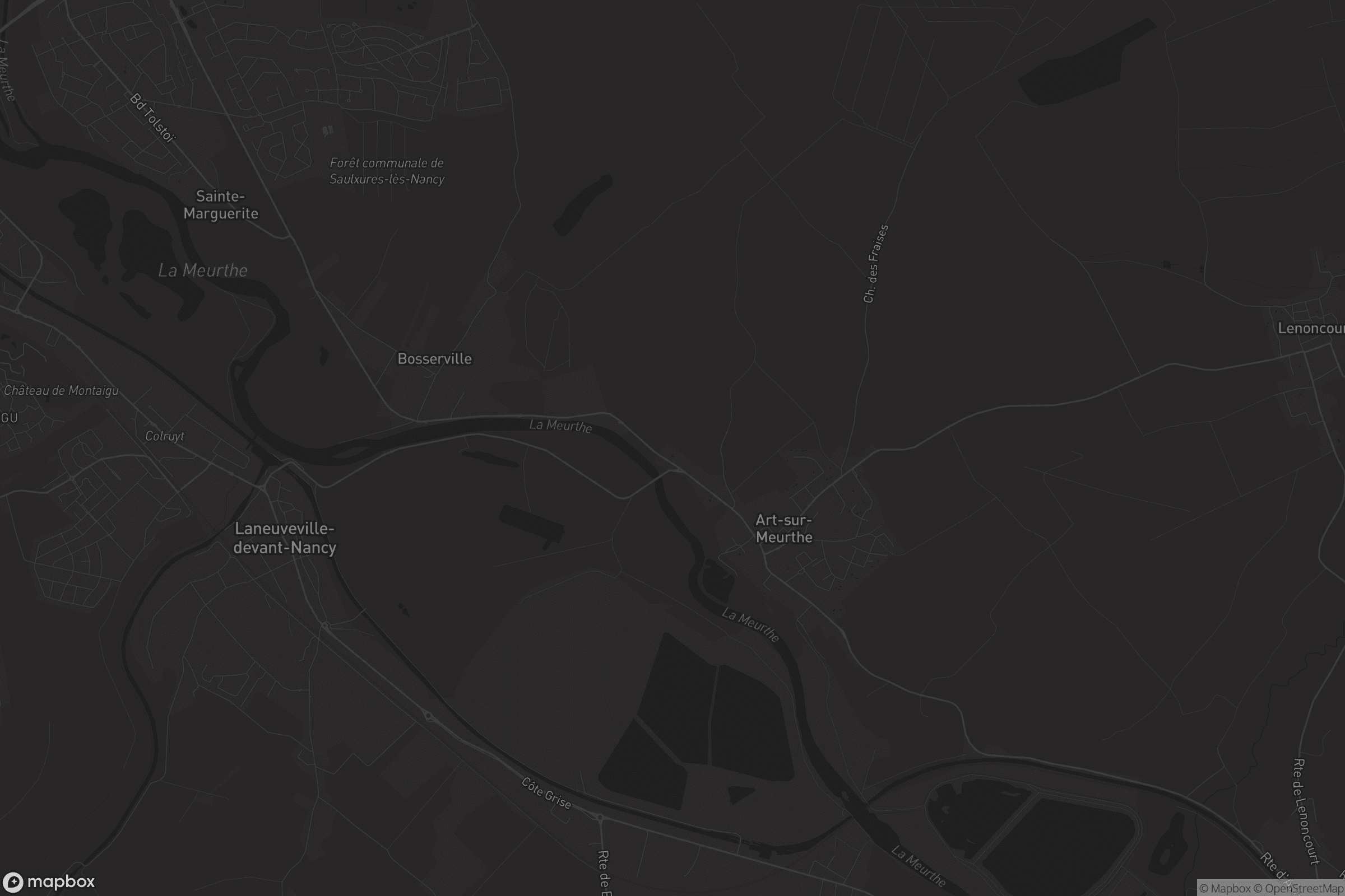 Carte de Art-sur-Meurthe