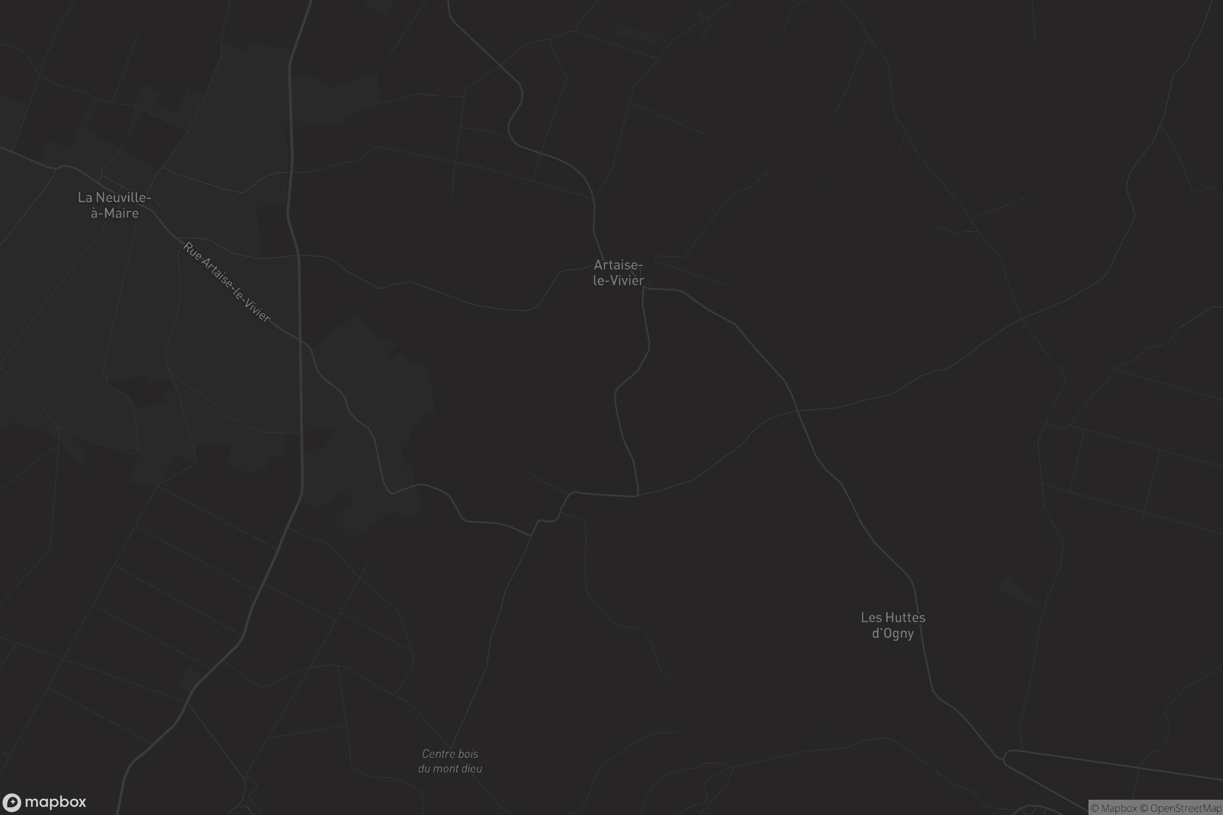 Carte de Artaise-le-Vivier