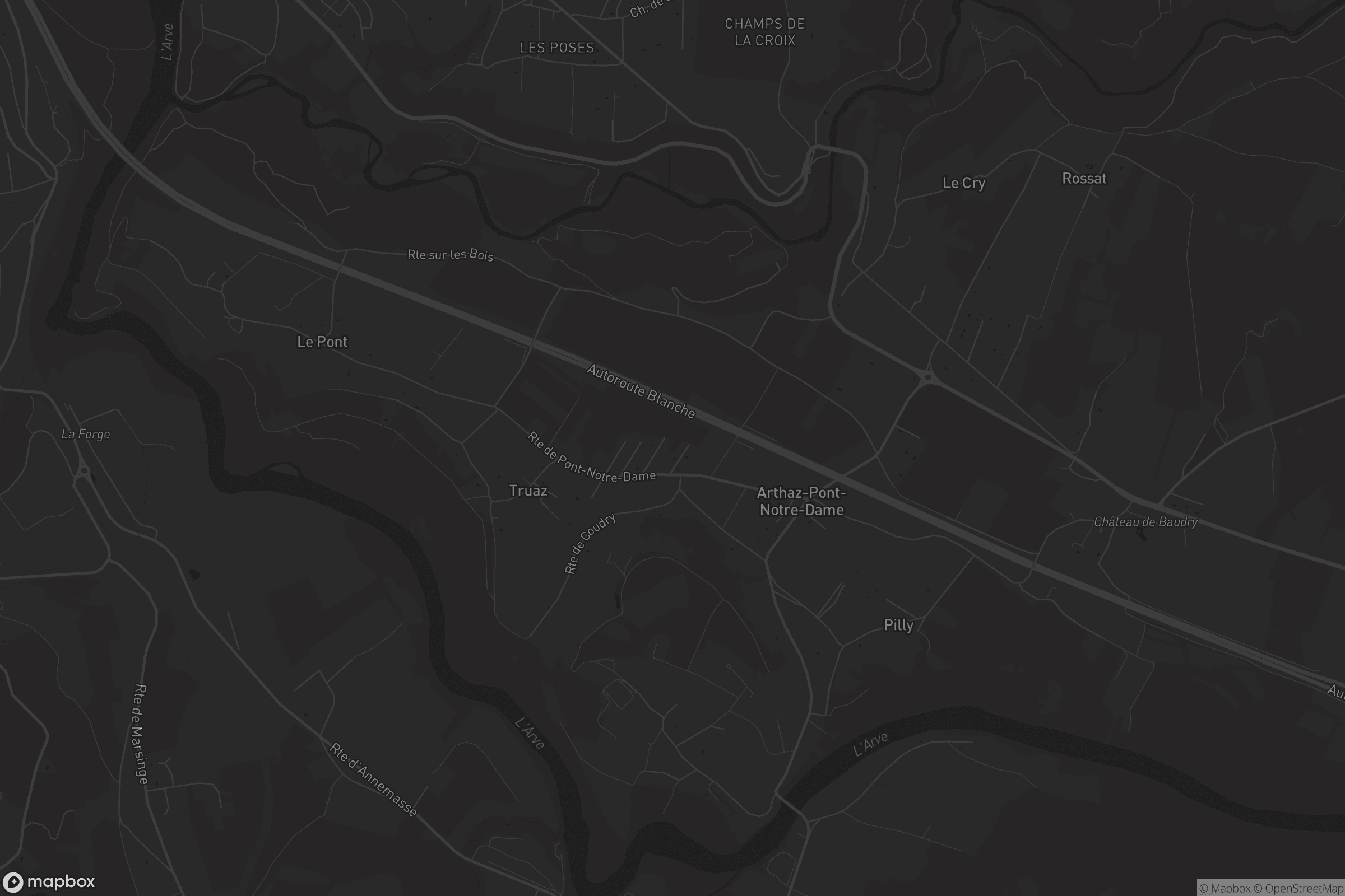 Carte de Arthaz-Pont-Notre-Dame