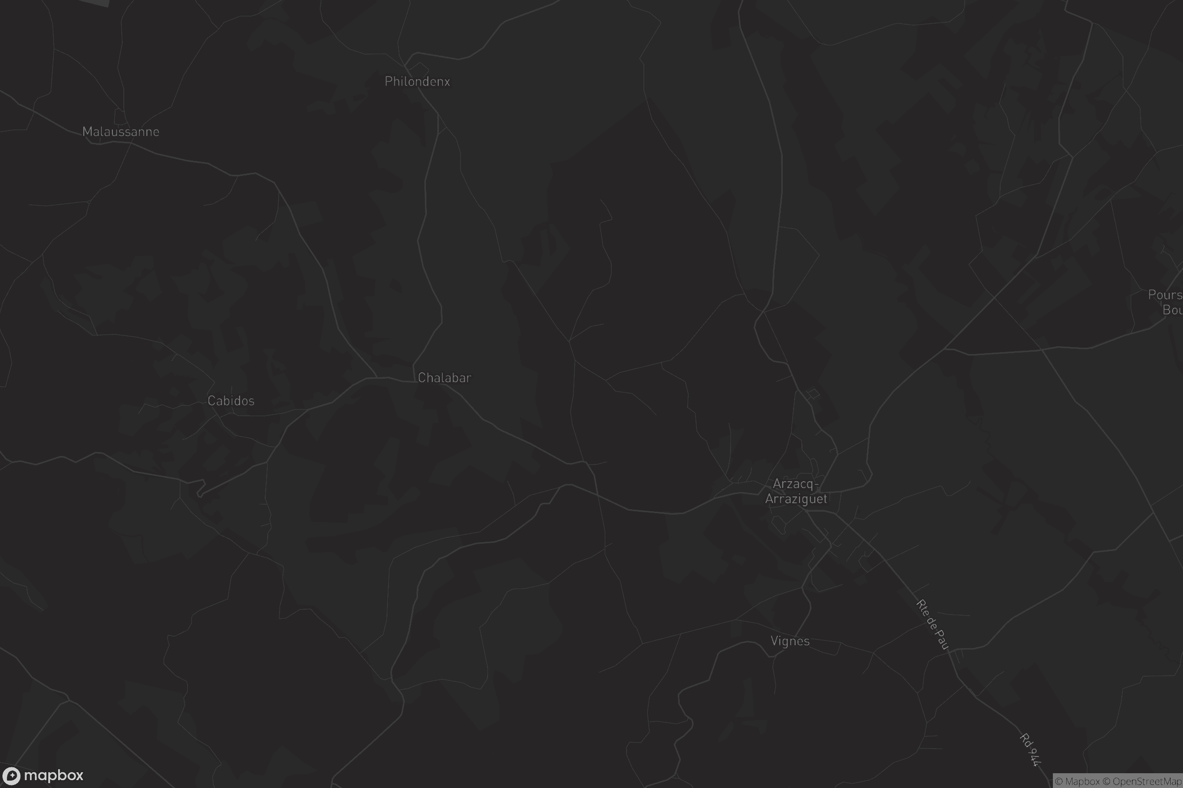 Carte de Arzacq-Arraziguet