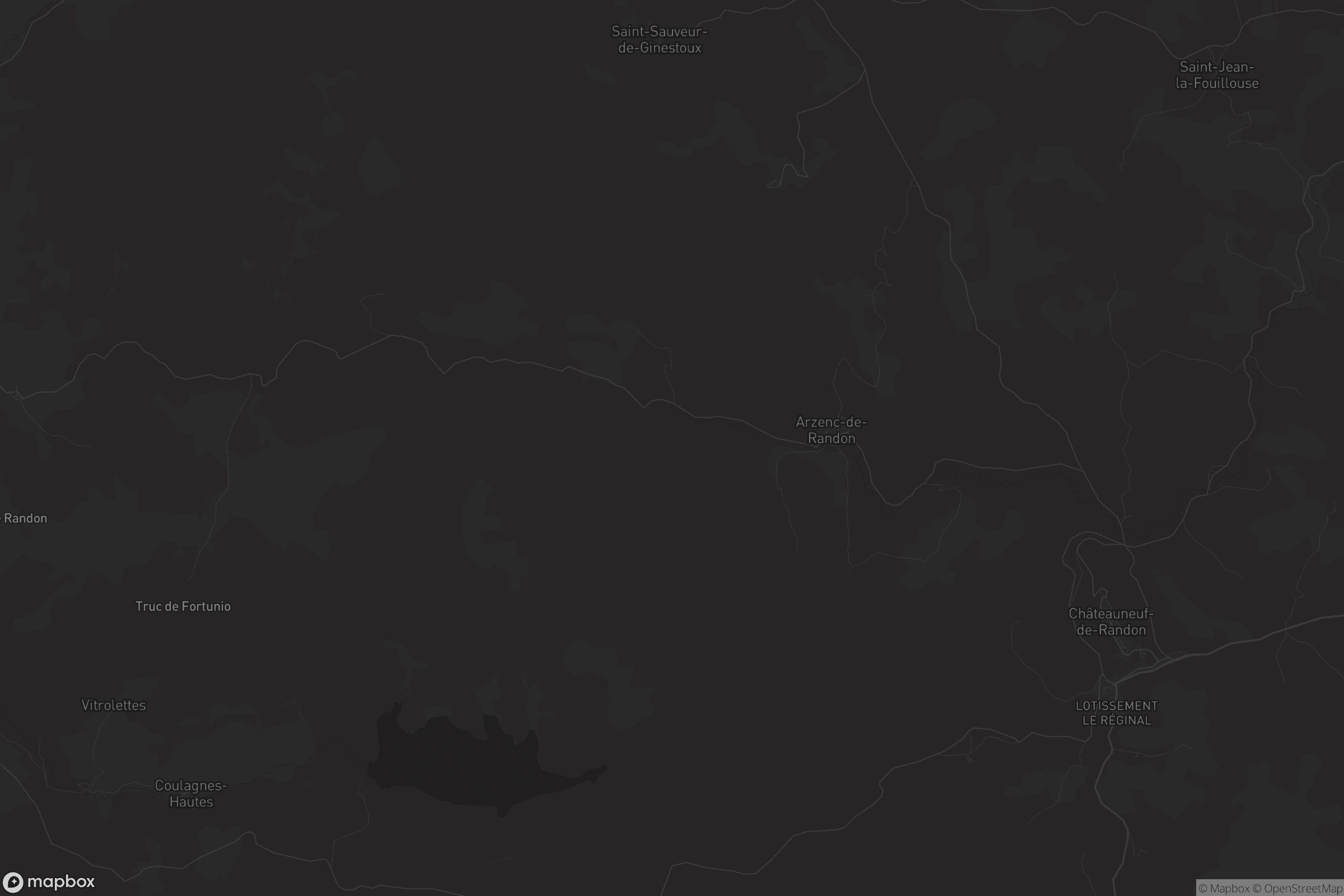 Carte de Arzenc-de-Randon