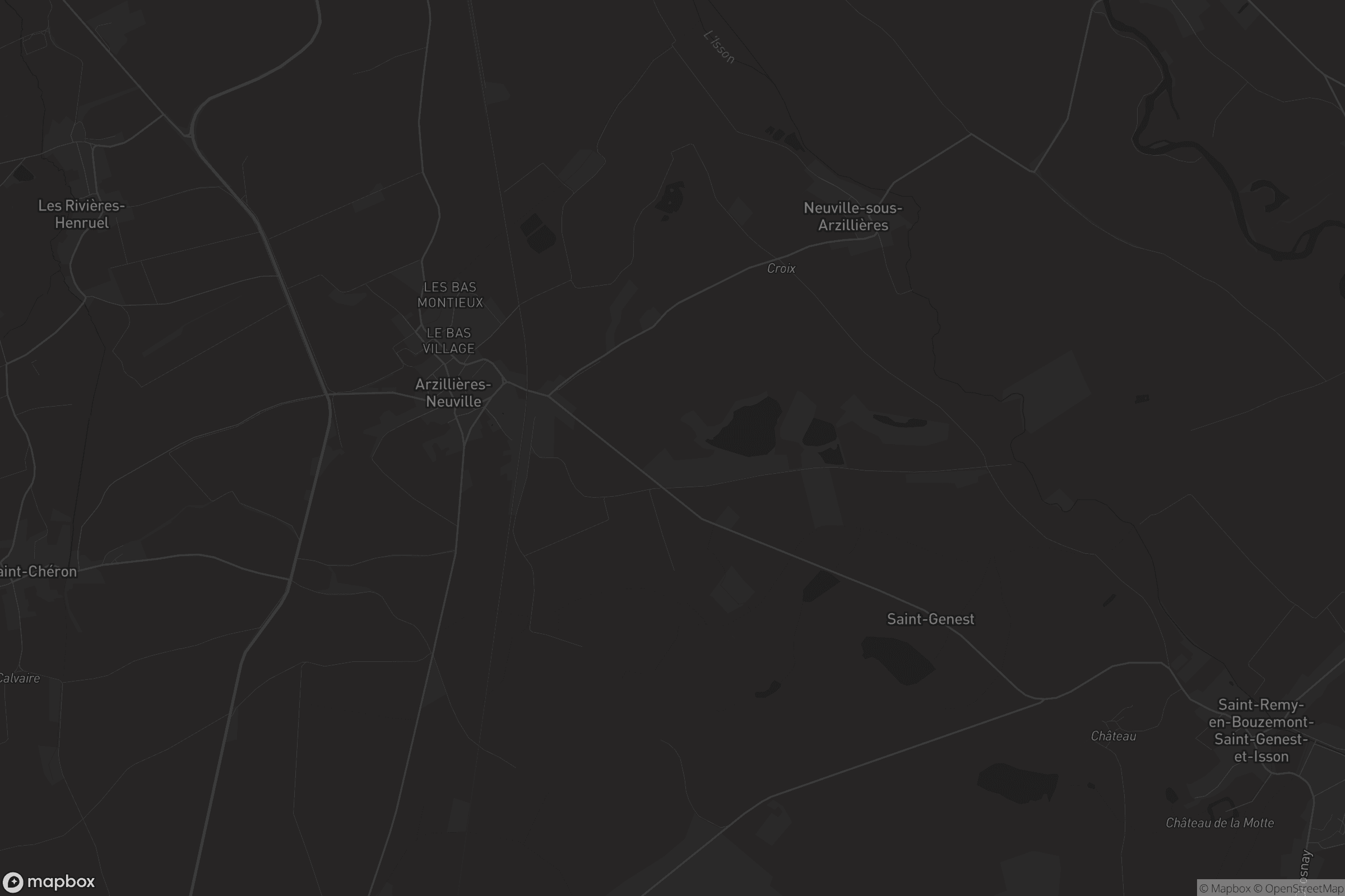 Carte de Arzillières-Neuville