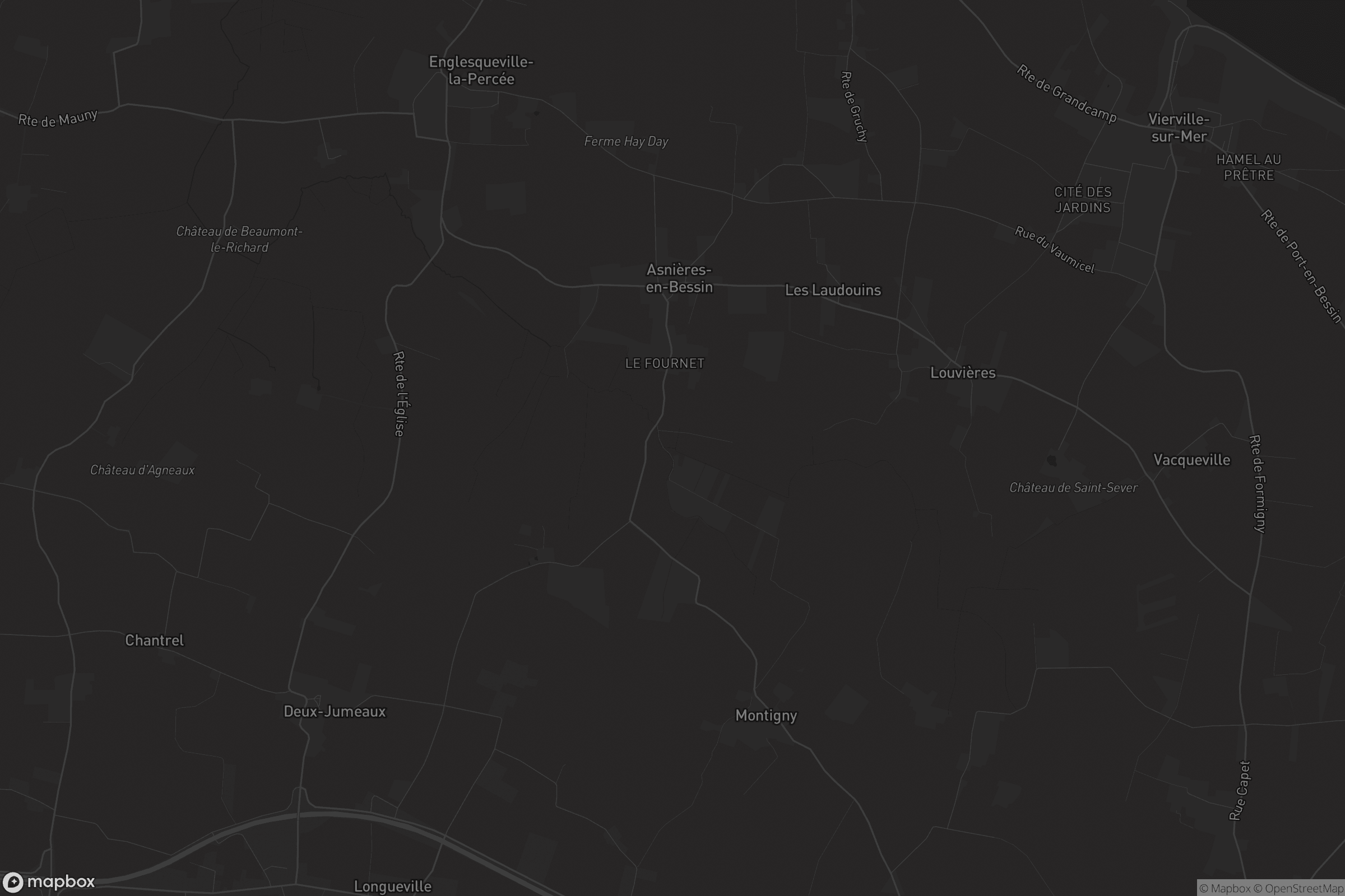 Carte de Asnières-en-Bessin